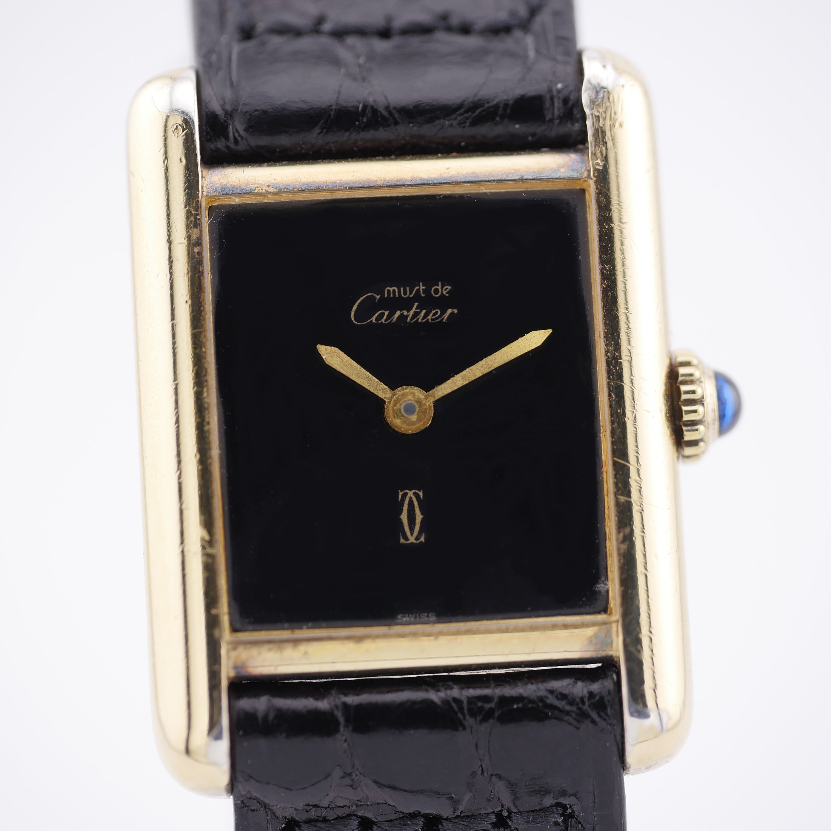 Cartier Tank Vermeil Silber / Vergoldet 3 66001