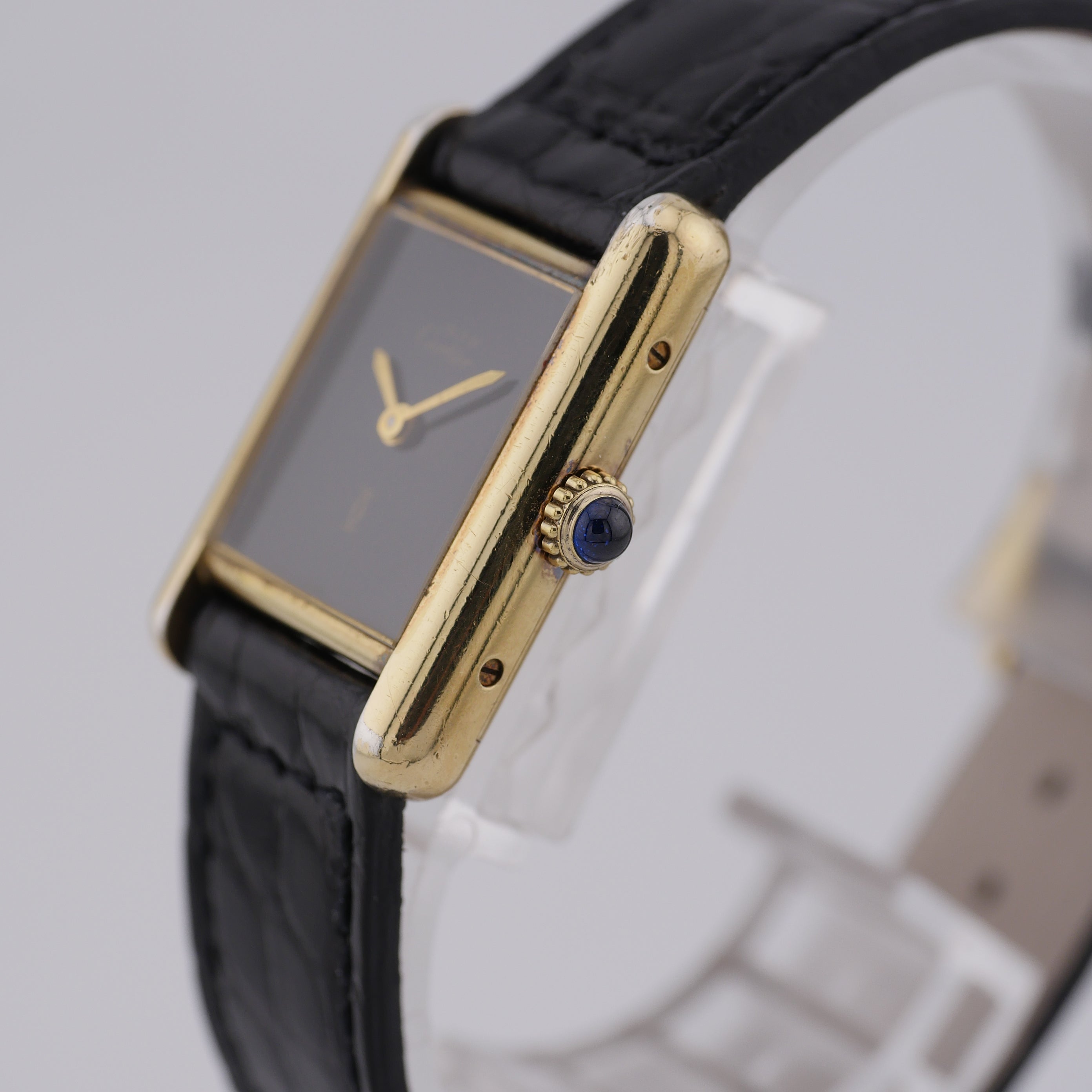 Cartier Tank Vermeil Silber / Vergoldet 3 66001