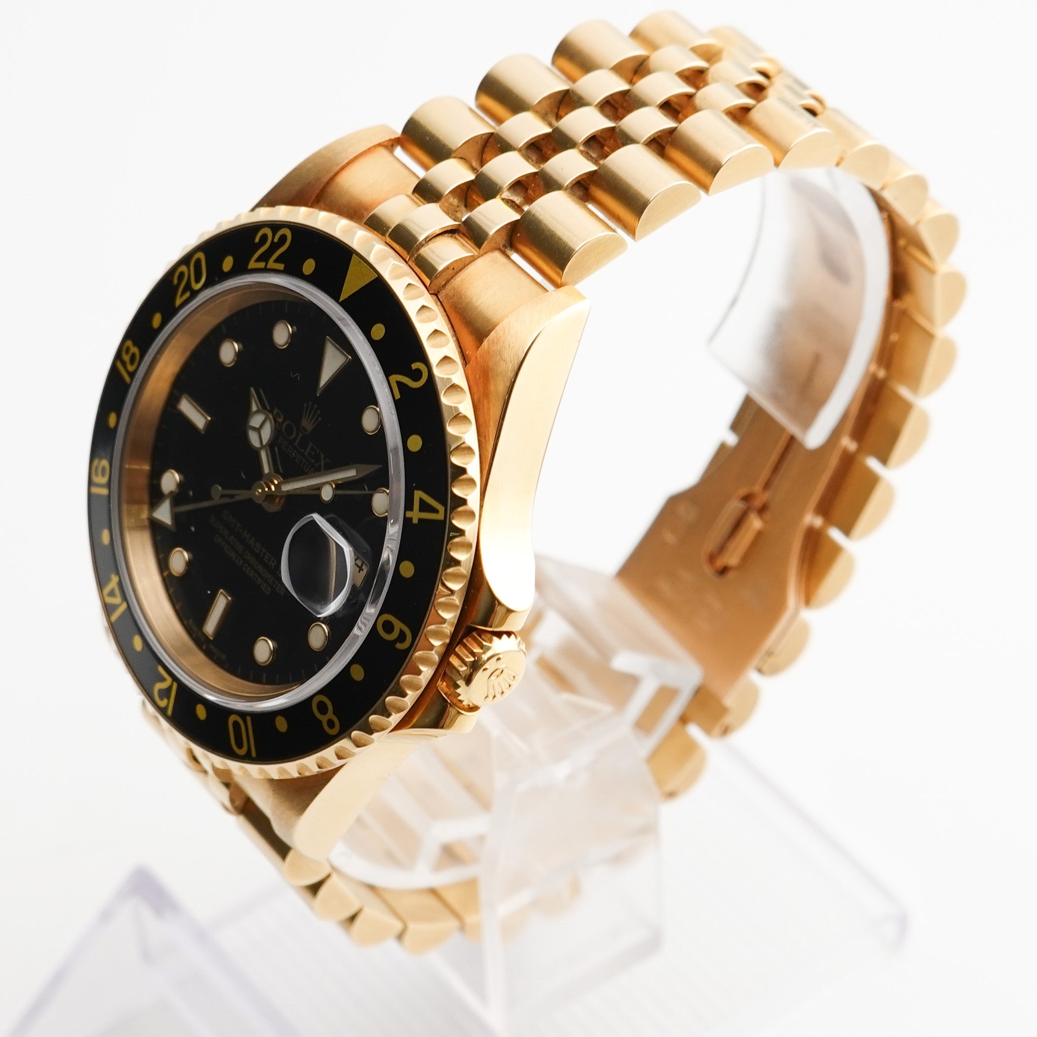 Rolex GMT-Master II 16718 Yellow Gold - 2001