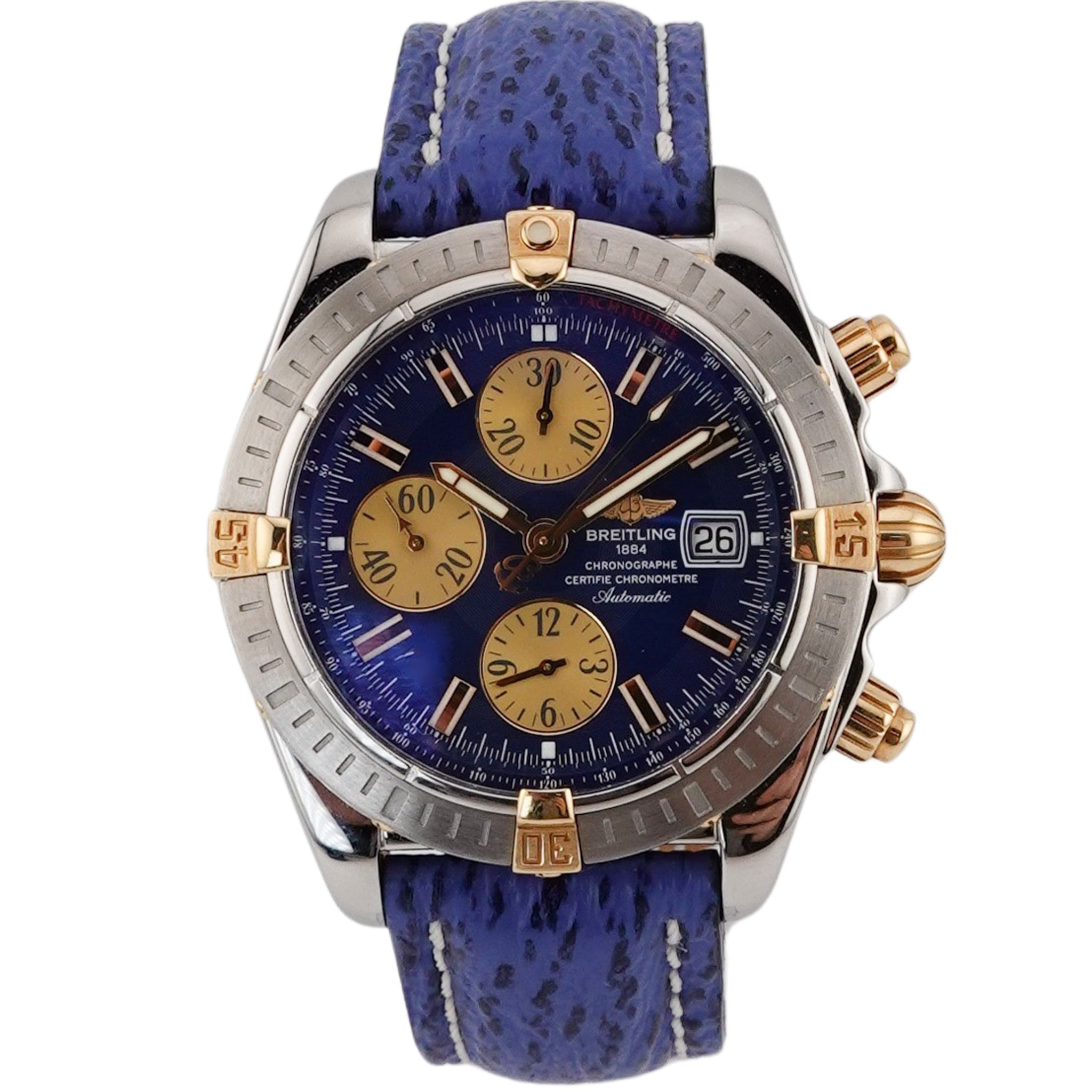Breitling Chronomat Evolution Stahl/Gold B13356