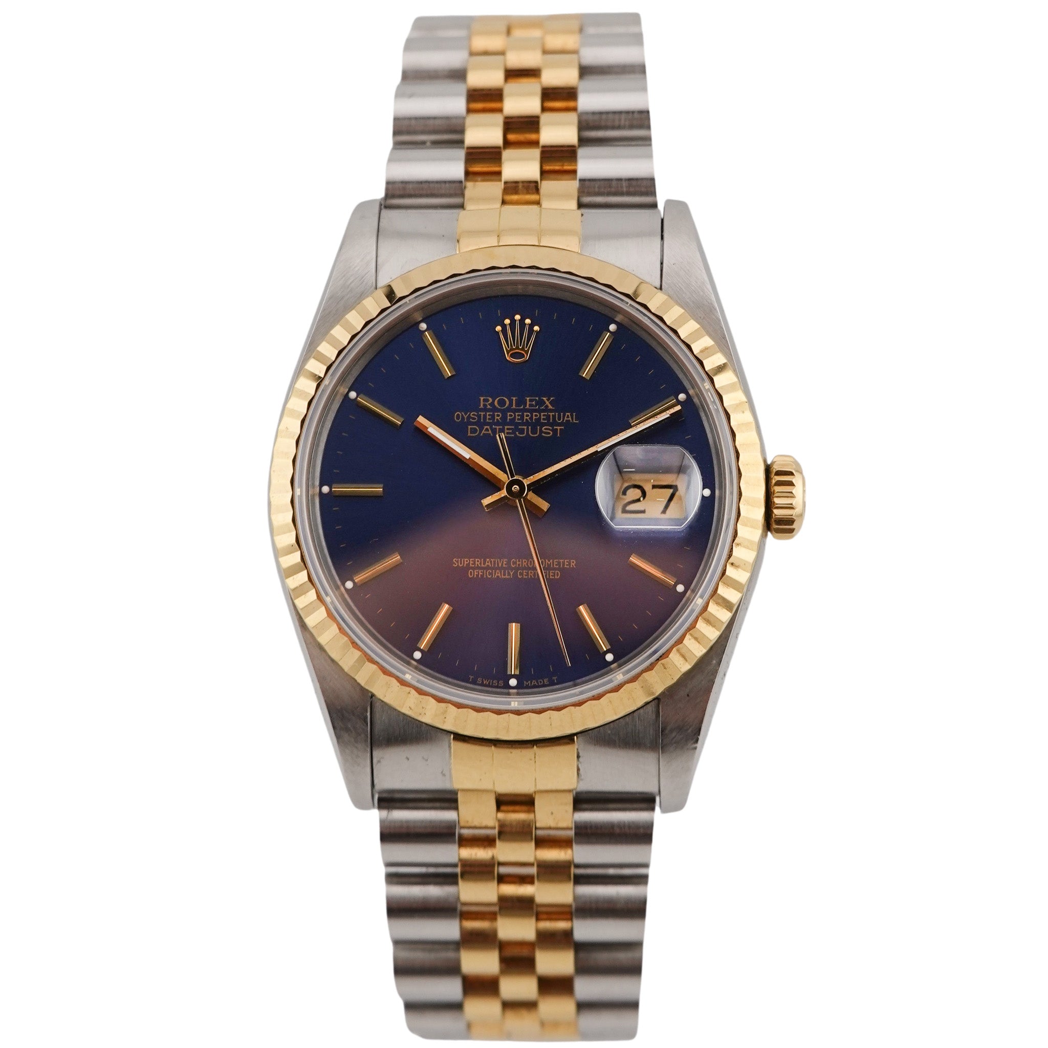 Rolex Datejust 36mm Stahl / Gelbgold 16233 - 1991