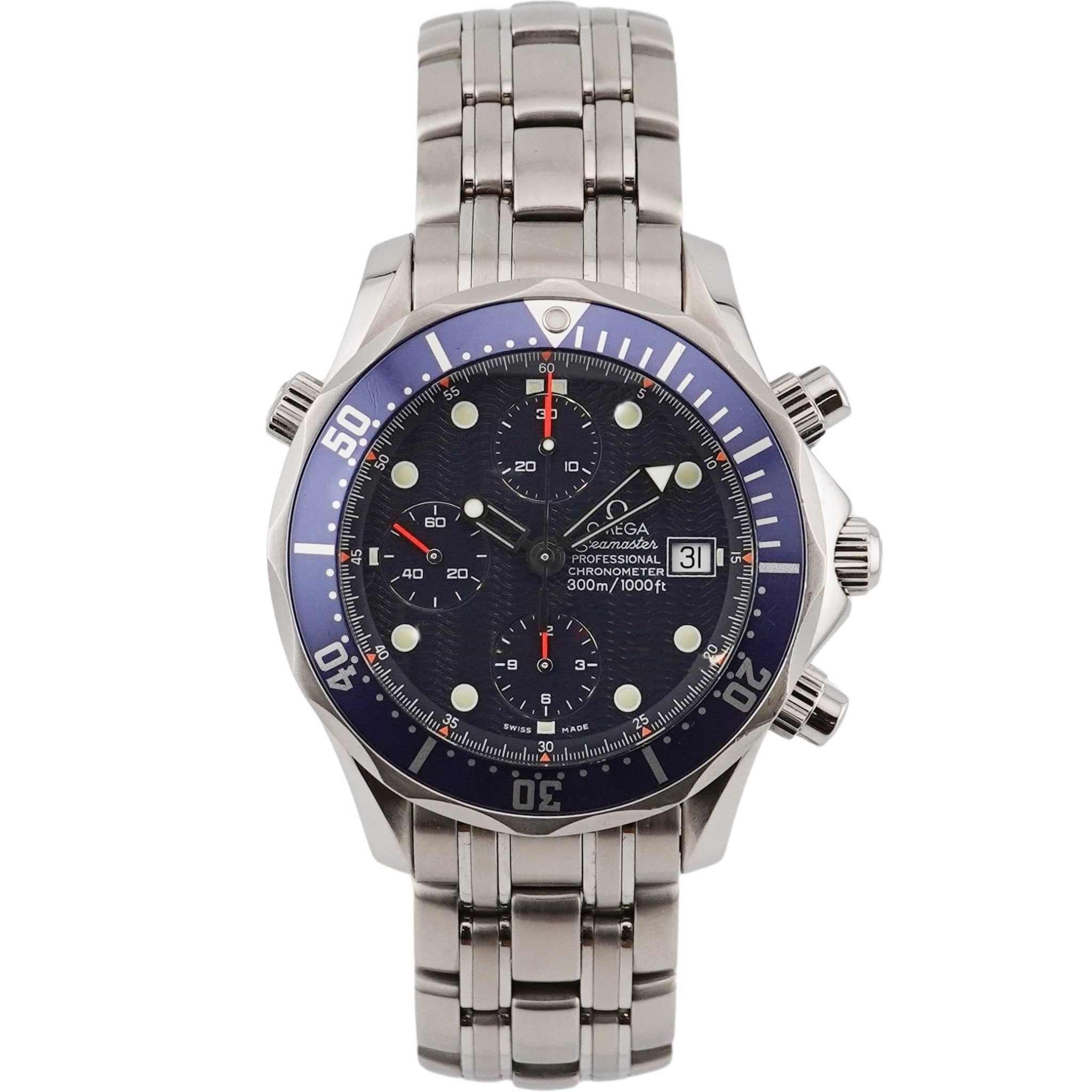 Omega Seamaster Diver 300m Chronograph Stahl 2599.80.00 - 2004