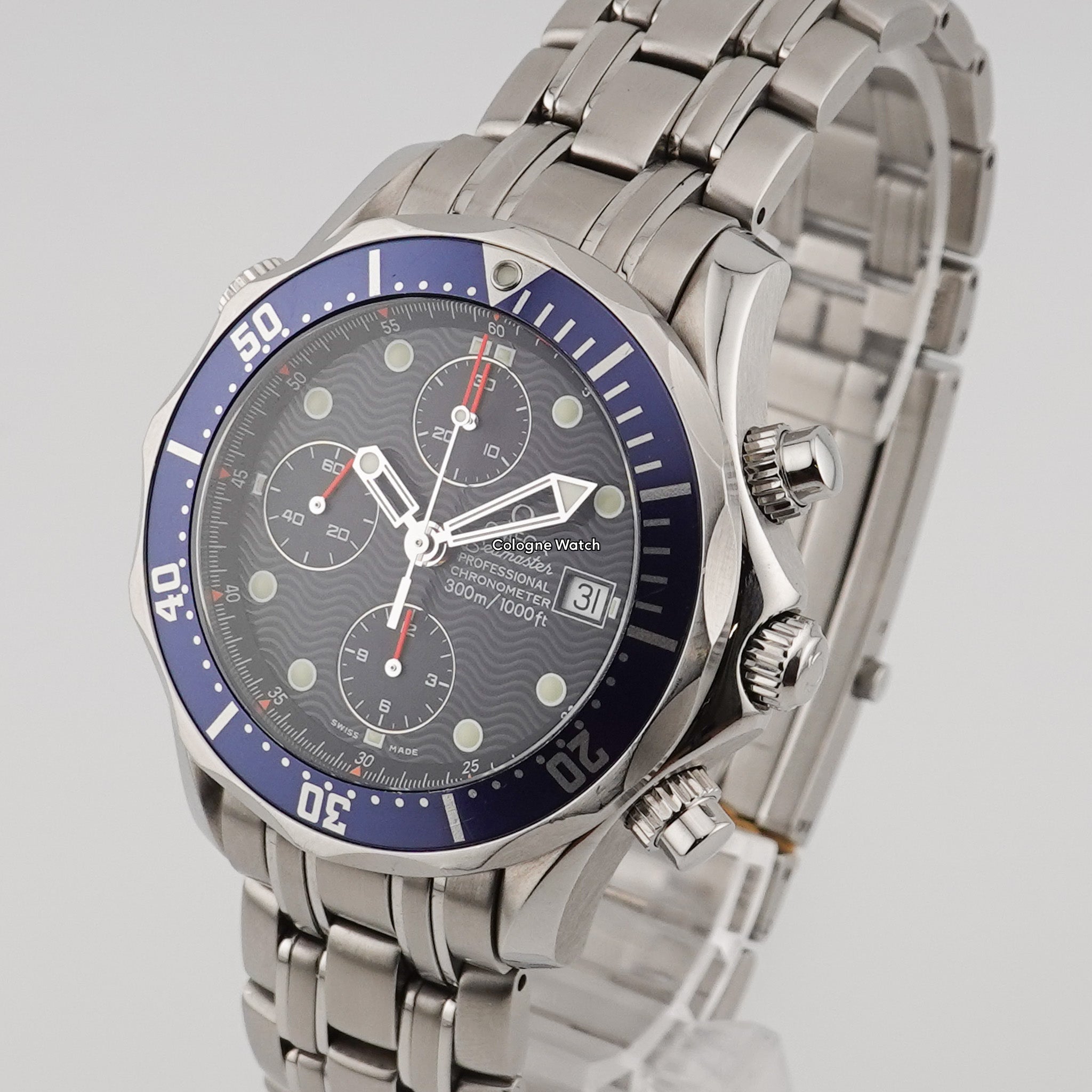 Omega Seamaster Diver 300m Chronograph Stahl 2599.80.00 - 2004