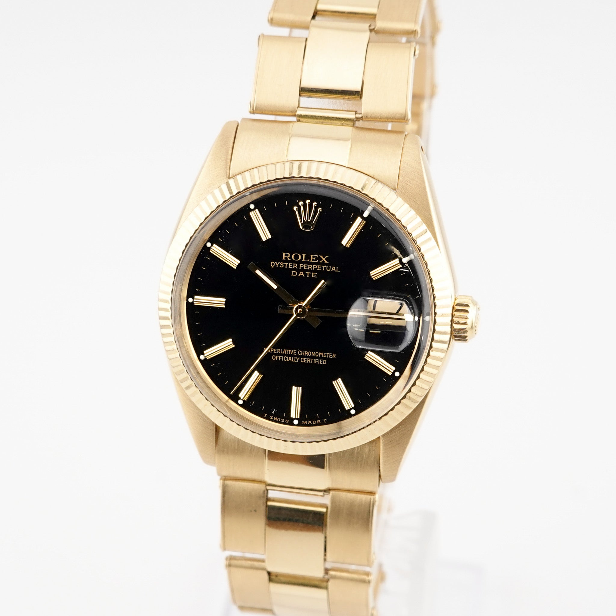 Rolex Oyster Perpetual Date Gelbgold - 1503