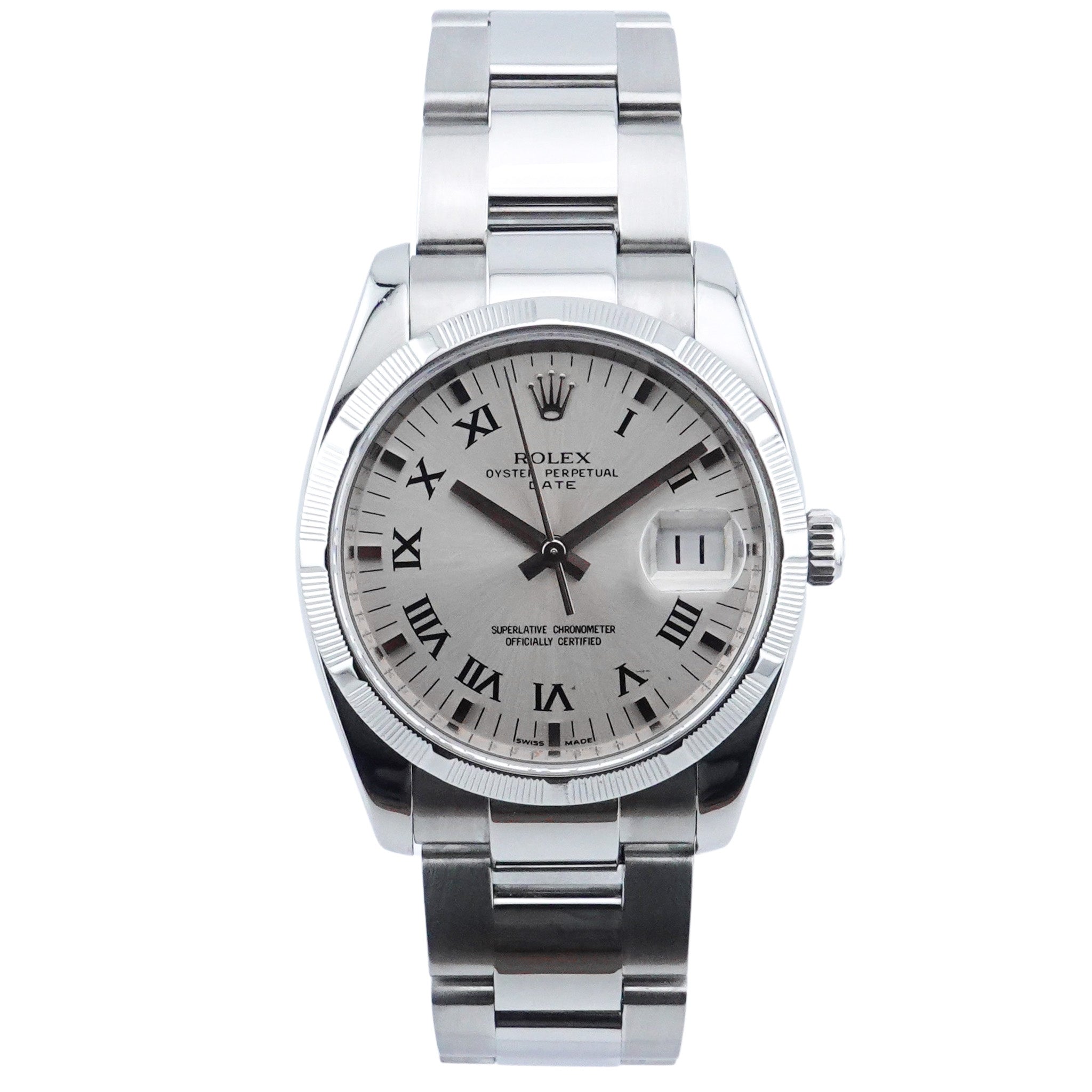 Rolex Oyster Perpetual Date 115210 Stahl - 2009