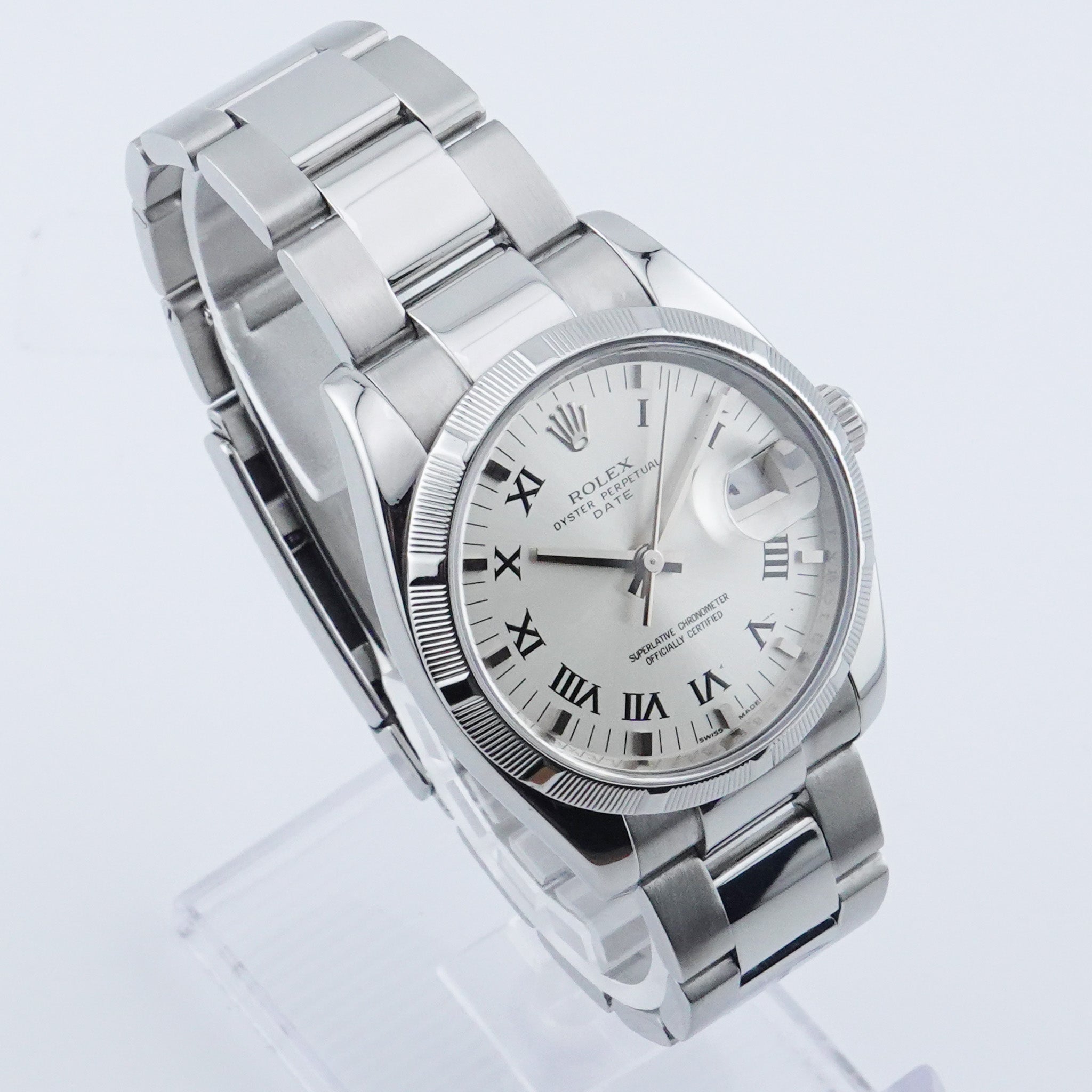 Rolex Oyster Perpetual Date 115210 Stahl - 2009