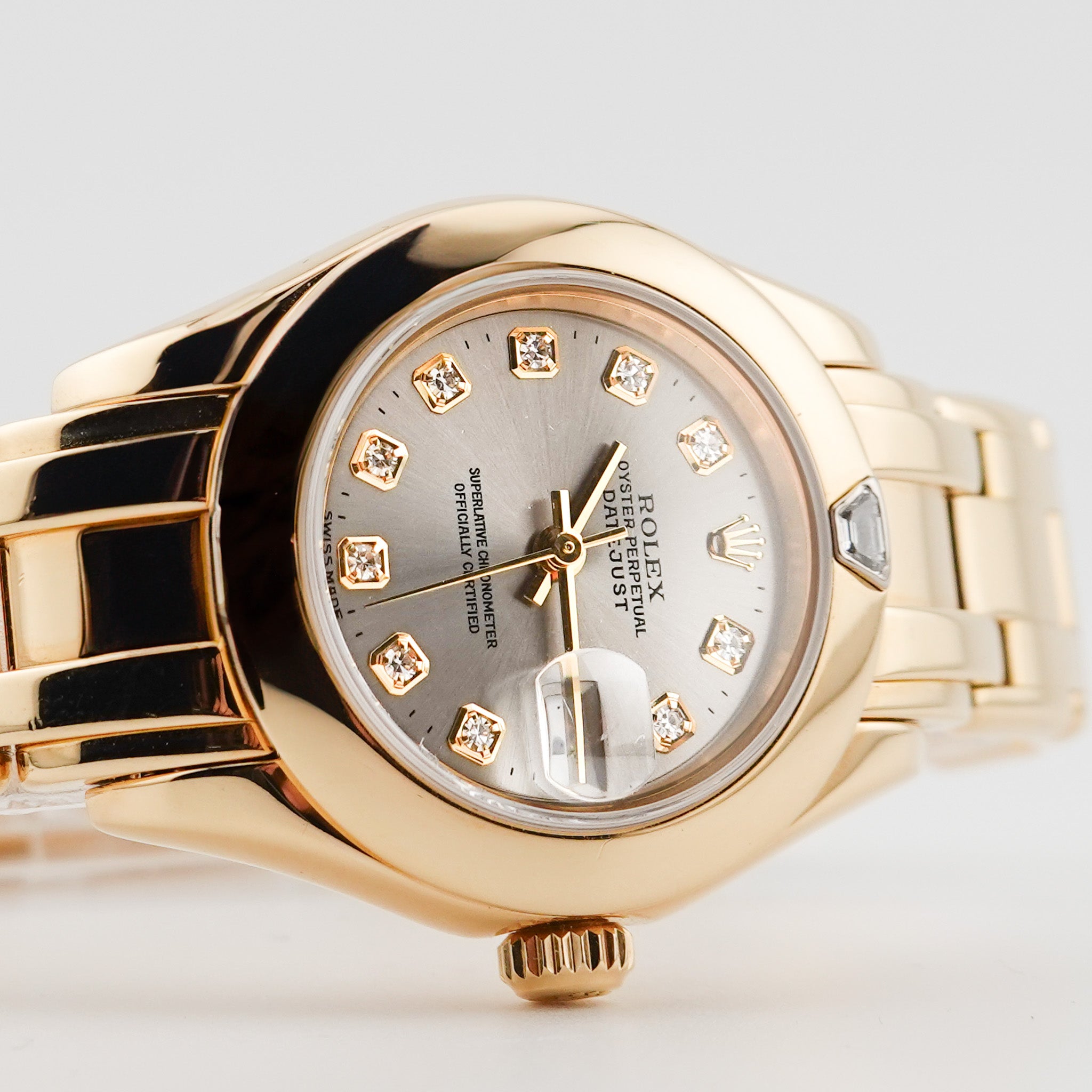 Rolex Lady-Datejust Pearlmaster 29mm Gelbgold - 80328