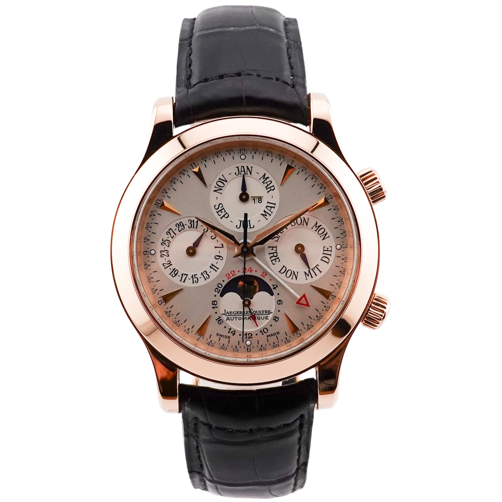 Jaeger Le Coultre Master Grand Memovox Rosegold 146.240.952