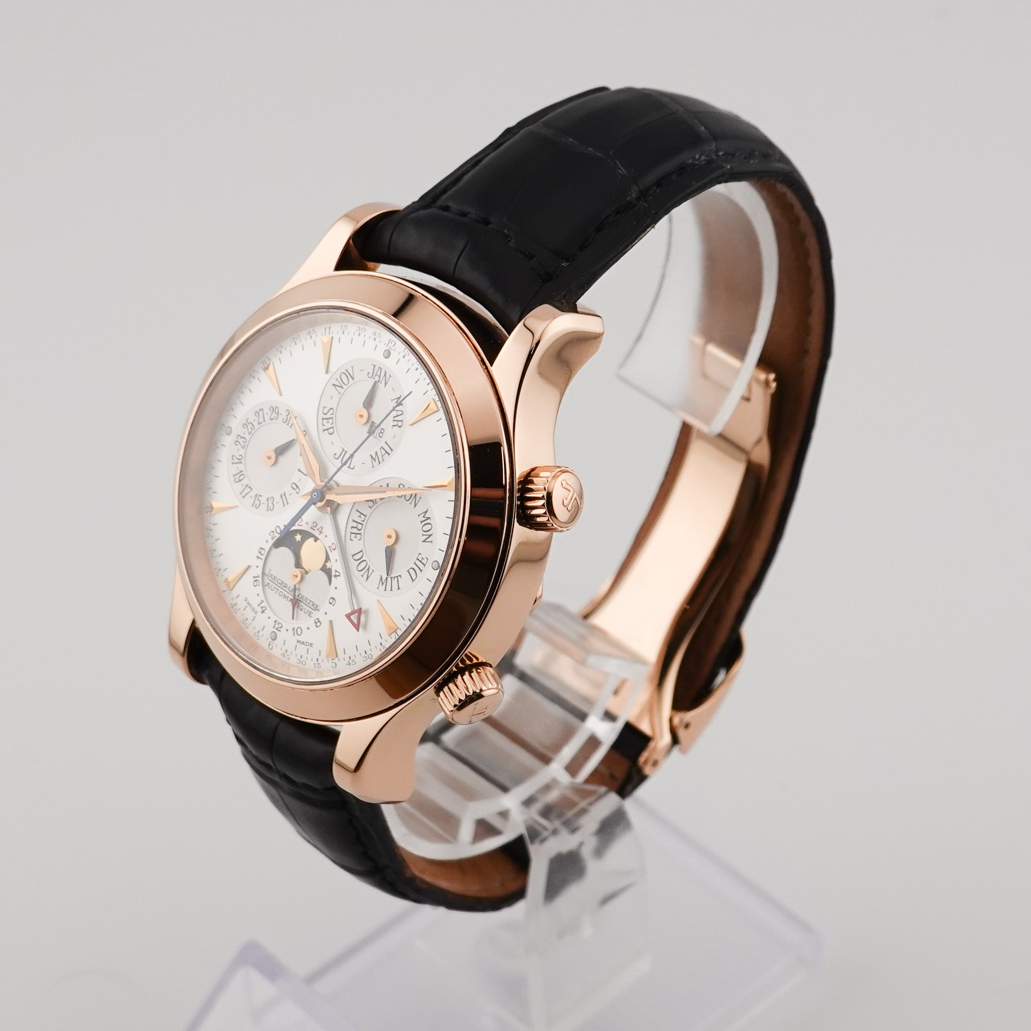 Jaeger Le Coultre Master Grand Memovox Rosegold 146.240.952