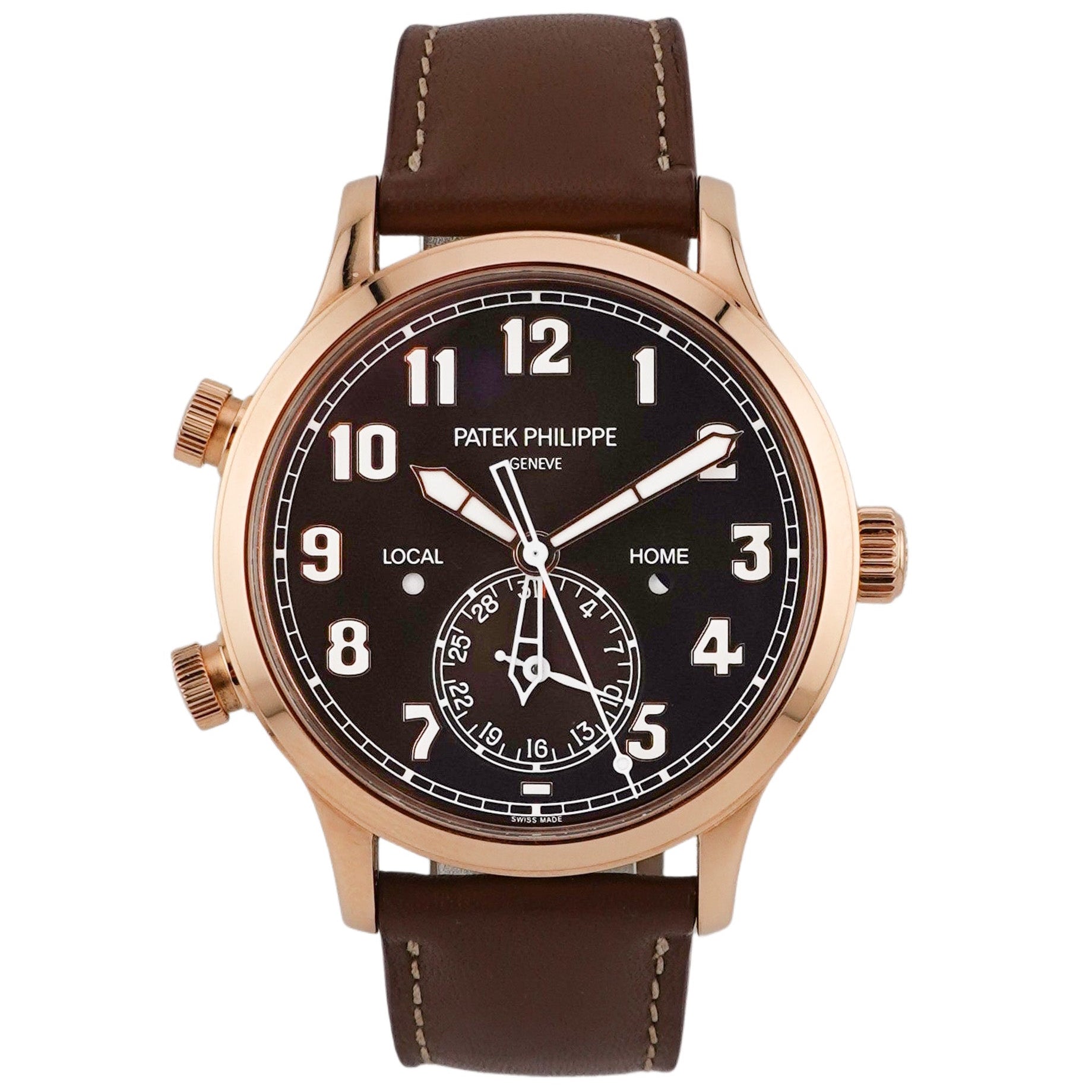 Patek Philippe Calatrava Travel Time Rose 5524R-001