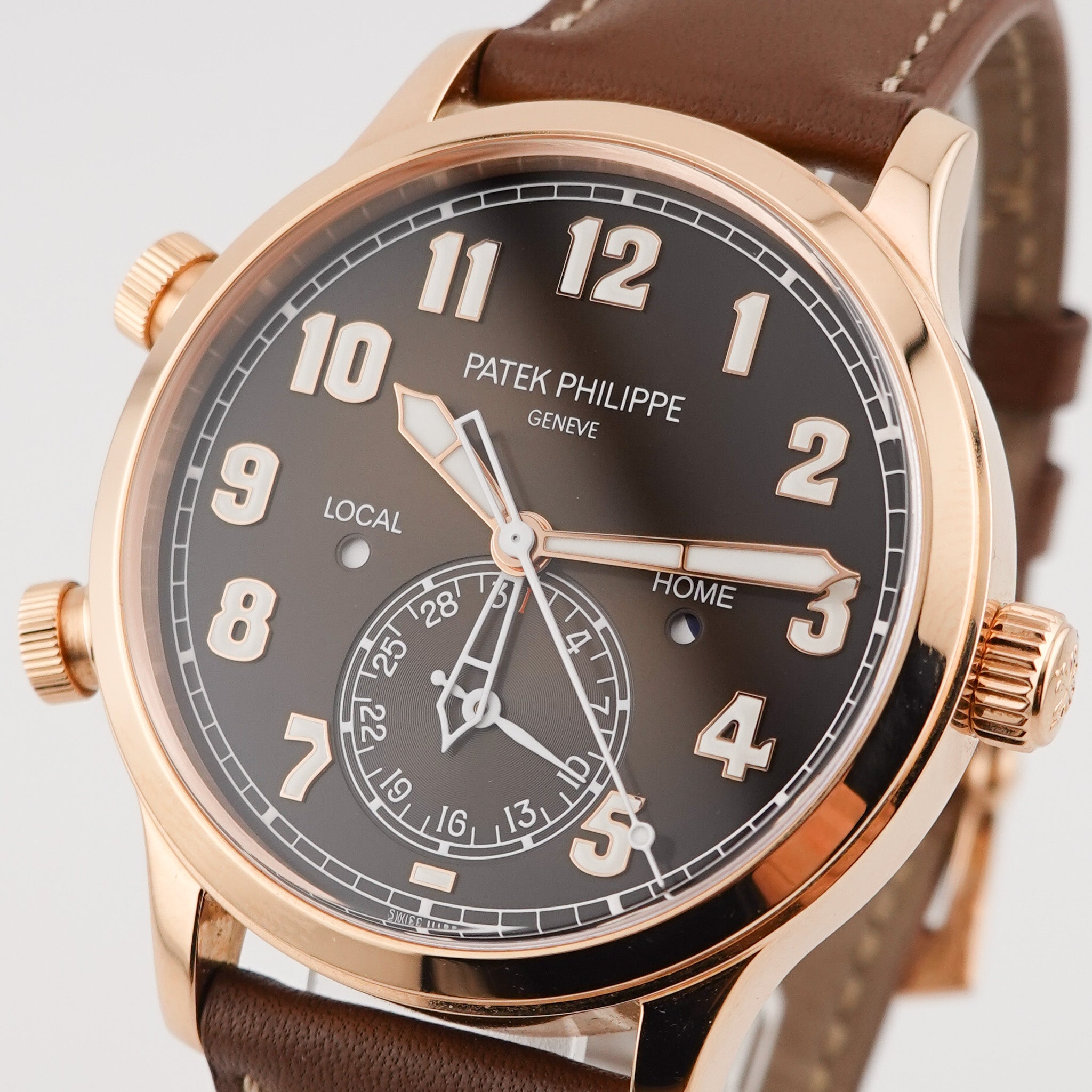 Patek Philippe Calatrava Travel Time Rose 5524R-001