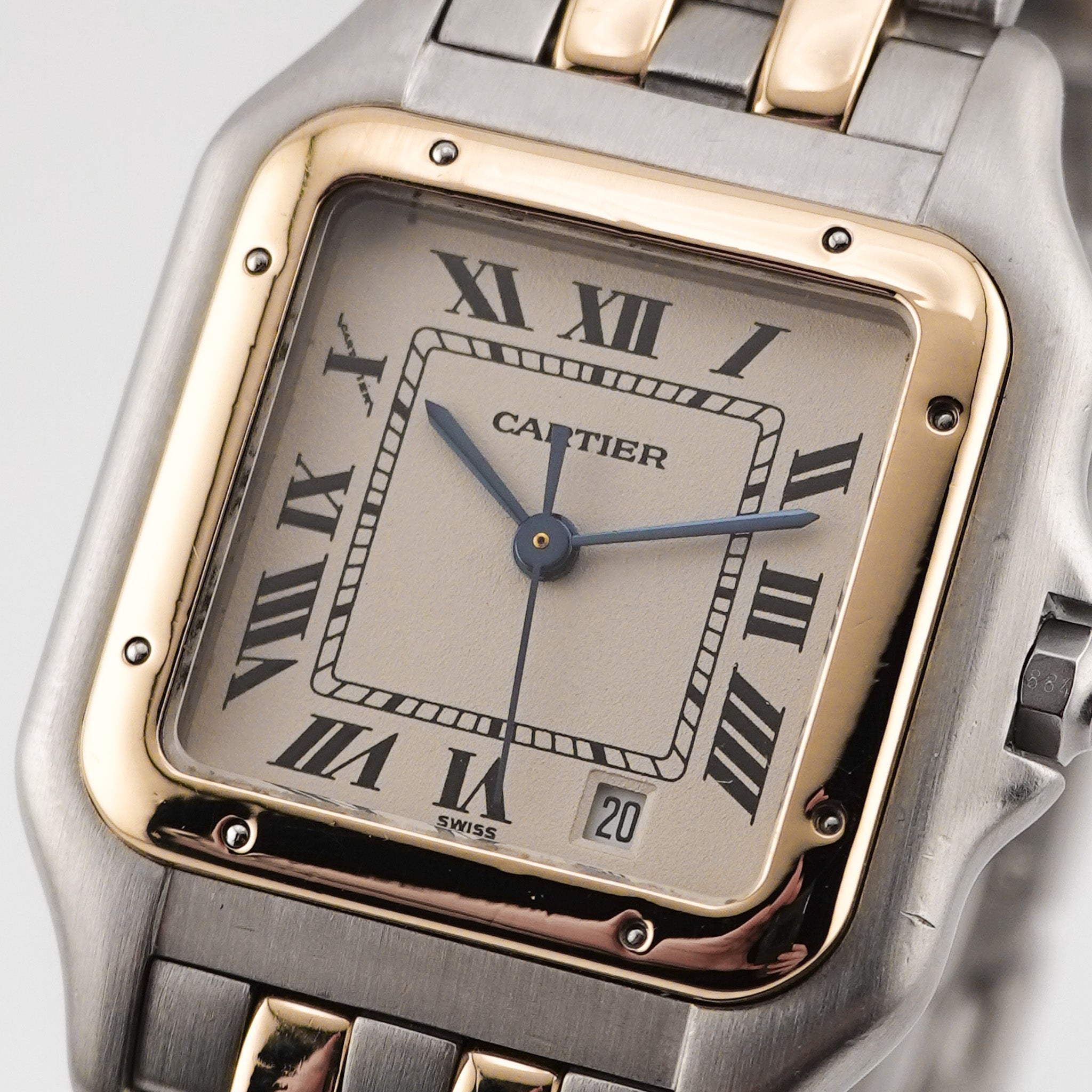 Cartier Panthere Stahl/Gold Medium