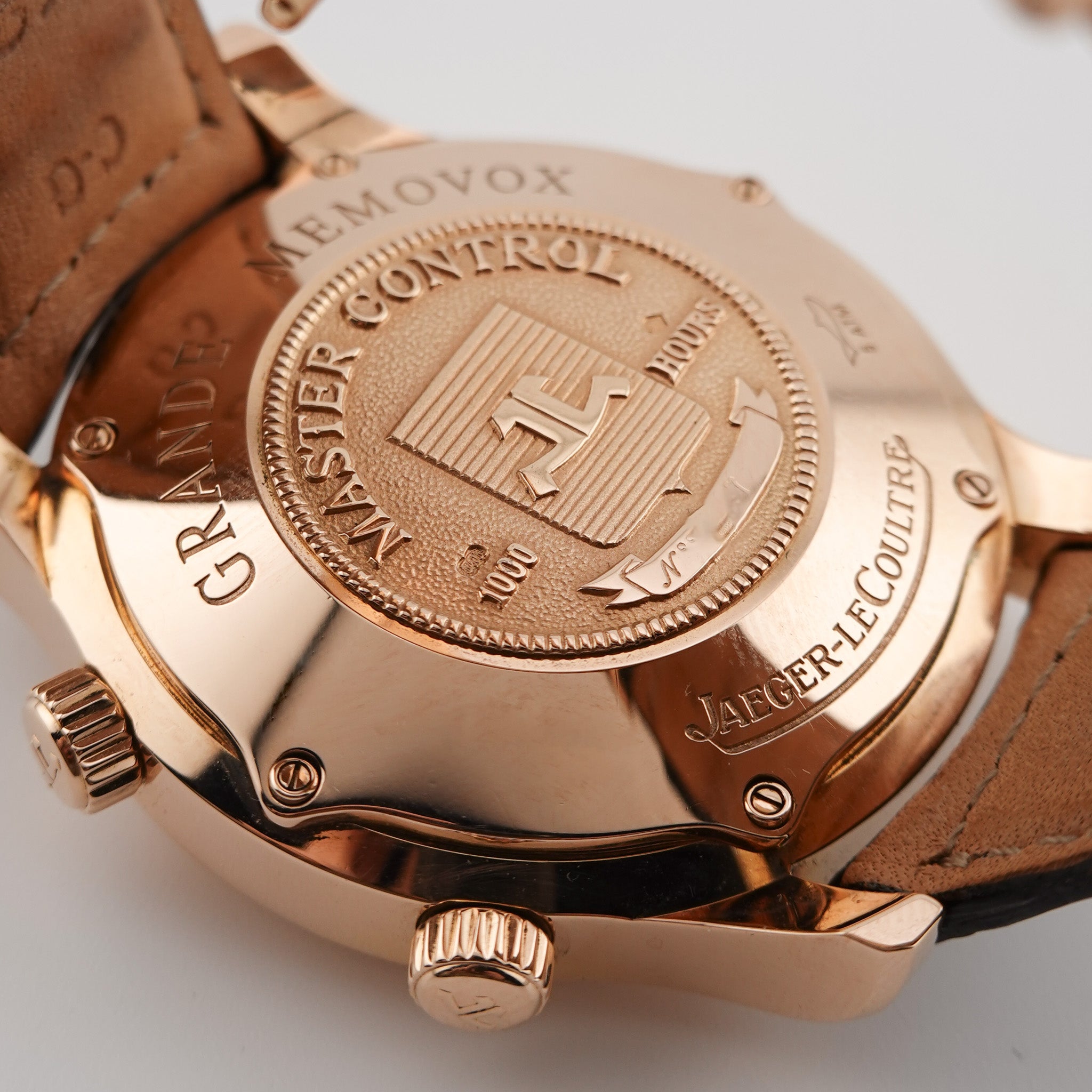 Jaeger Le Coultre Master Grand Memovox Rose Gold 146.240.952