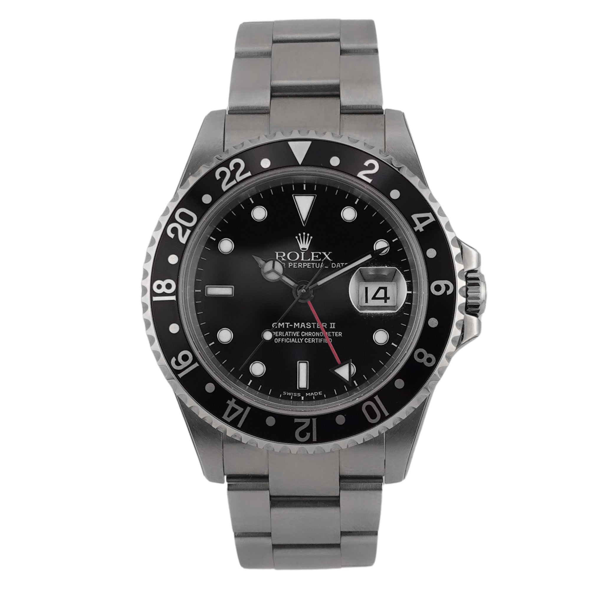 Rolex GMT-Master II Stahl 16710 - 2003 ''verklebt''