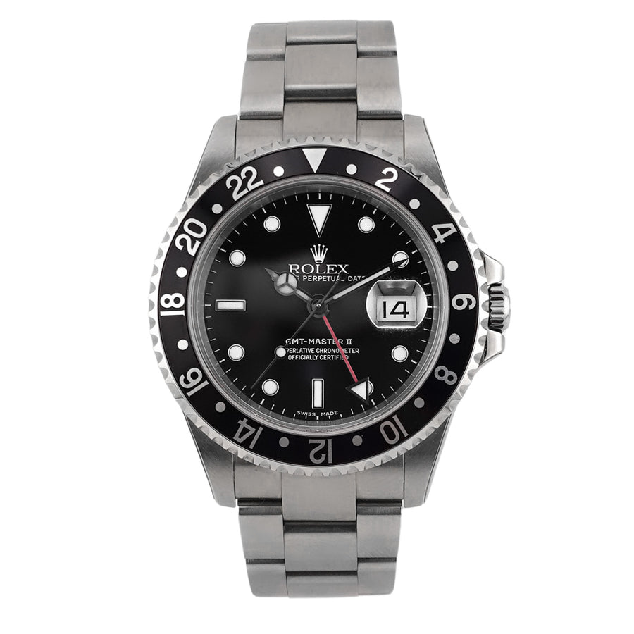 Rolex GMT-Master II Stahl 16710 - 2003 ''verklebt''