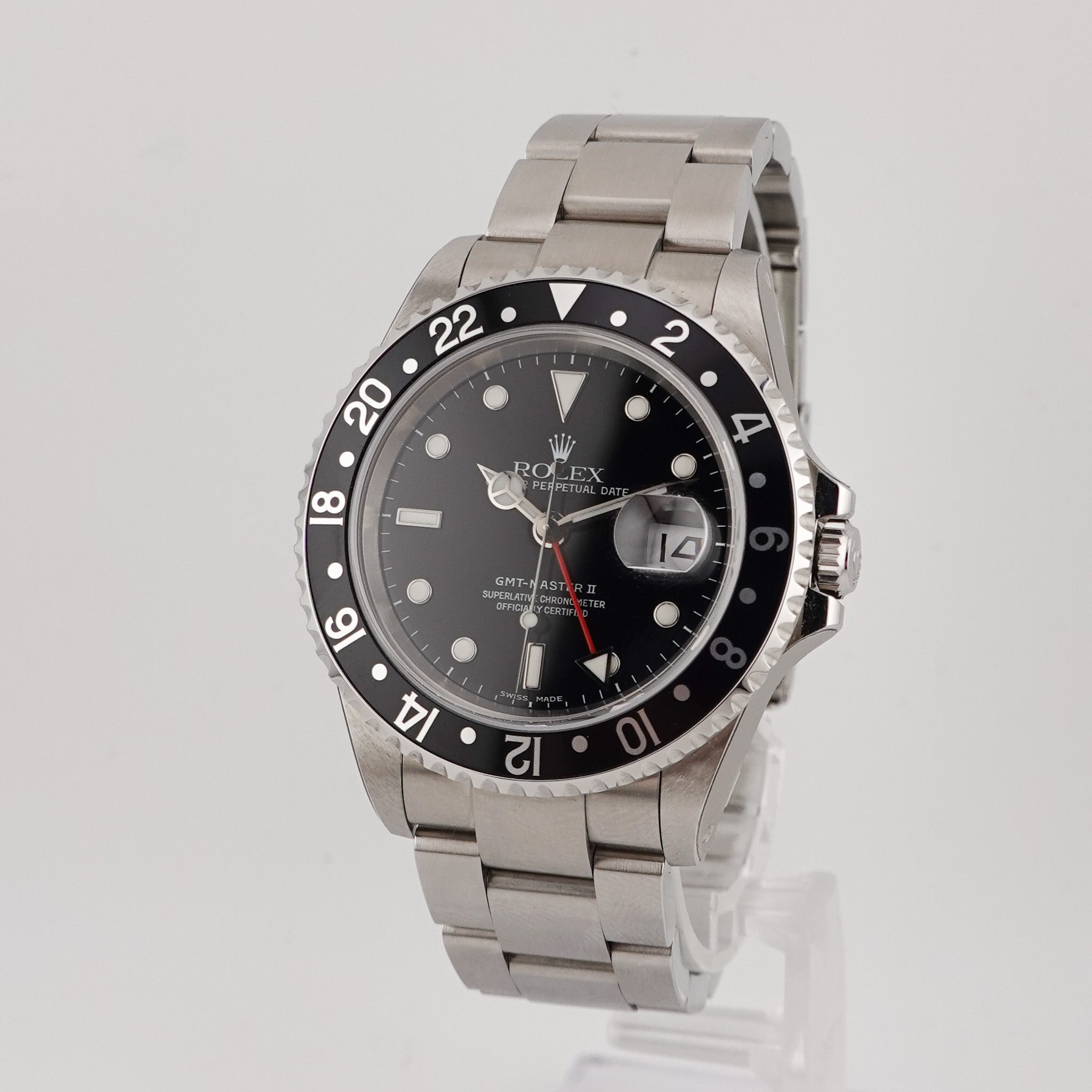 Rolex GMT-Master II Stahl 16710 - 2003 ''verklebt''