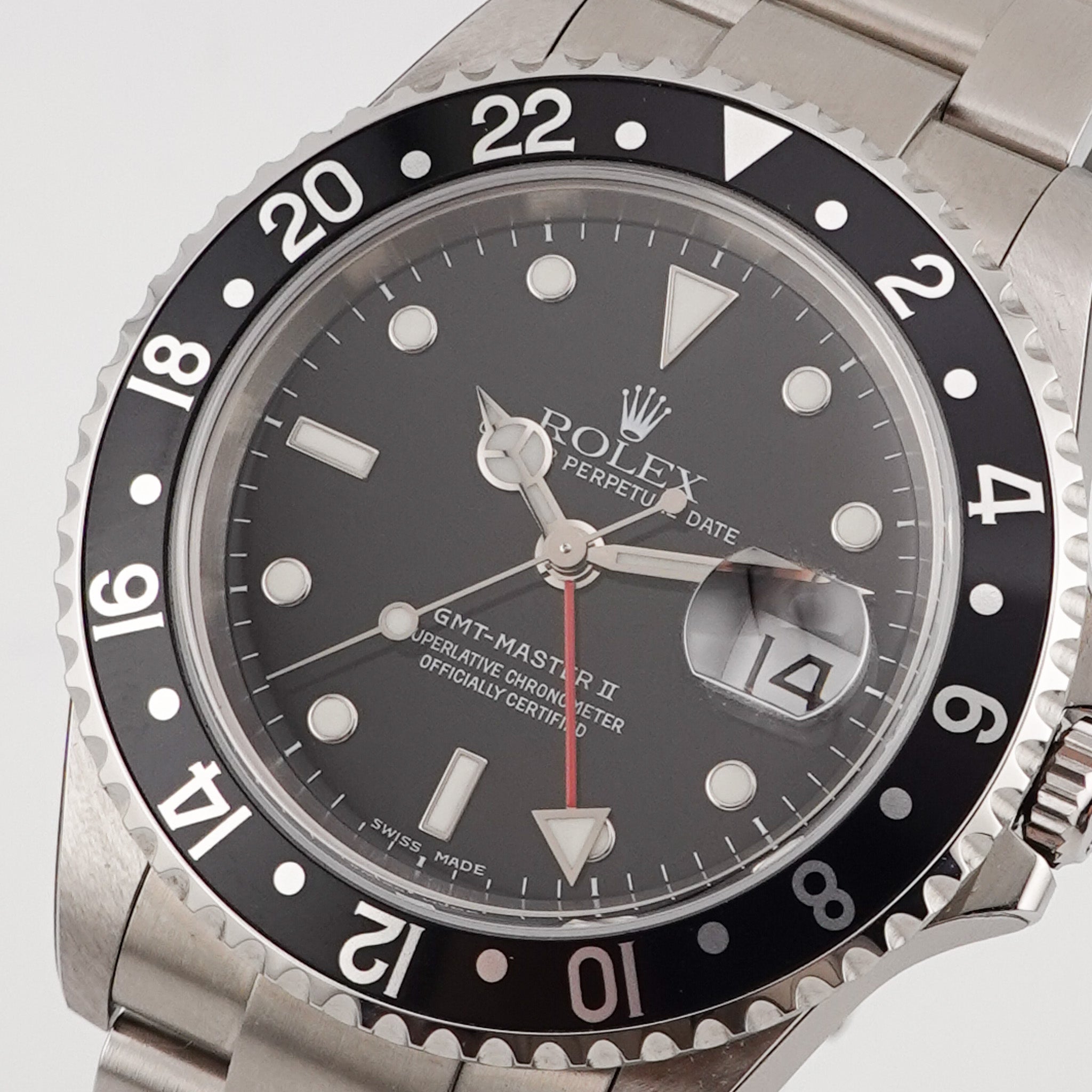 Rolex GMT-Master II Stahl 16710 - 2003 ''verklebt''