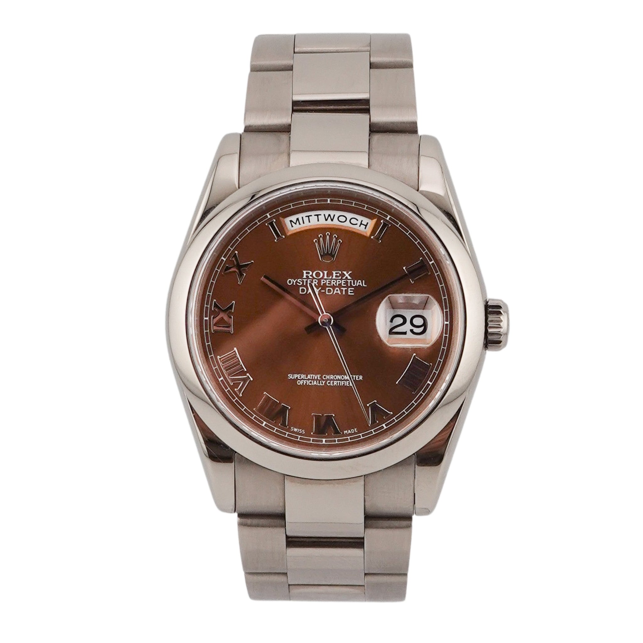 Rolex Day-Date 36 Weißgold 118209 - 2001
