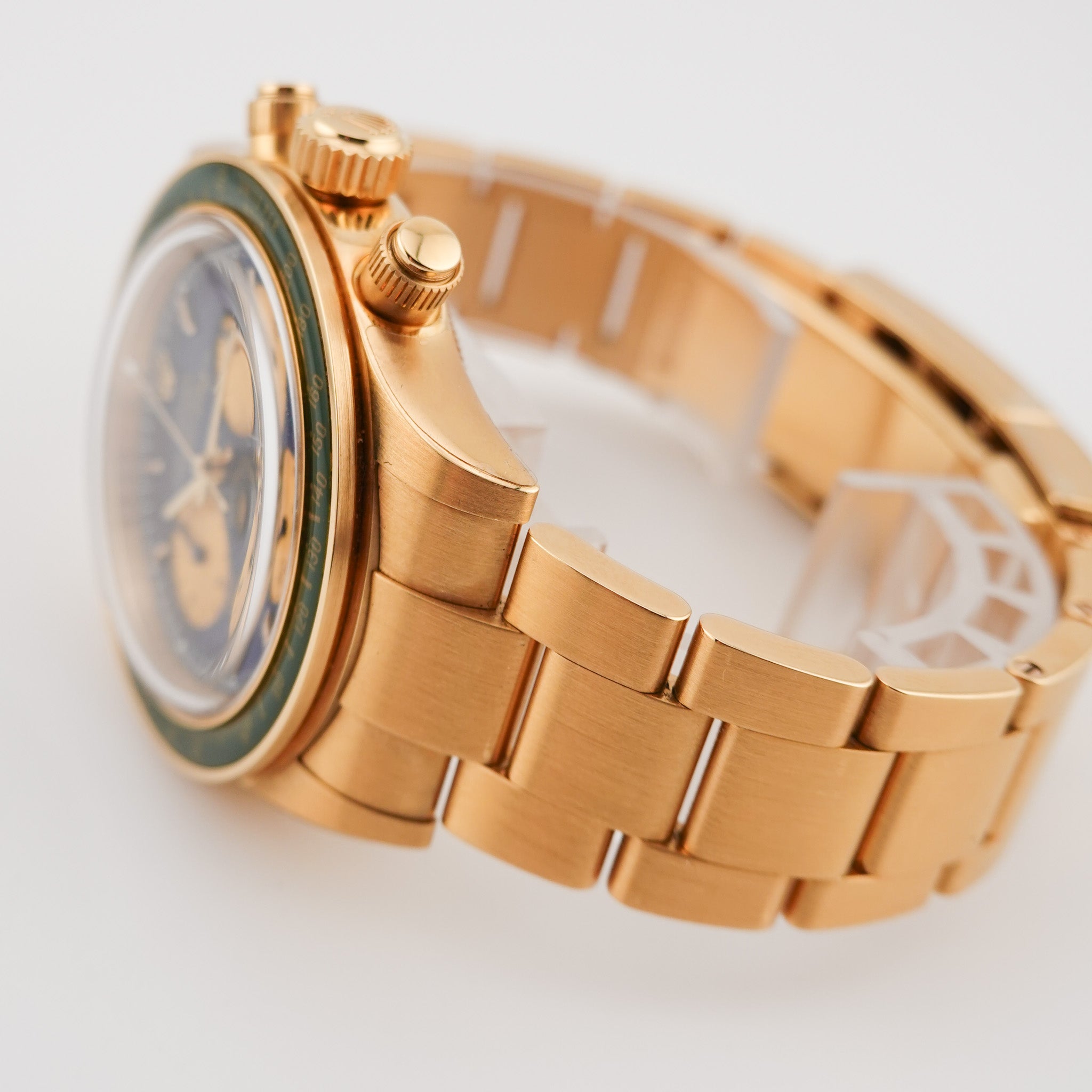 Rolex Daytona Gelbgold Green Artisans de Geneve "Honey Green Challenge"