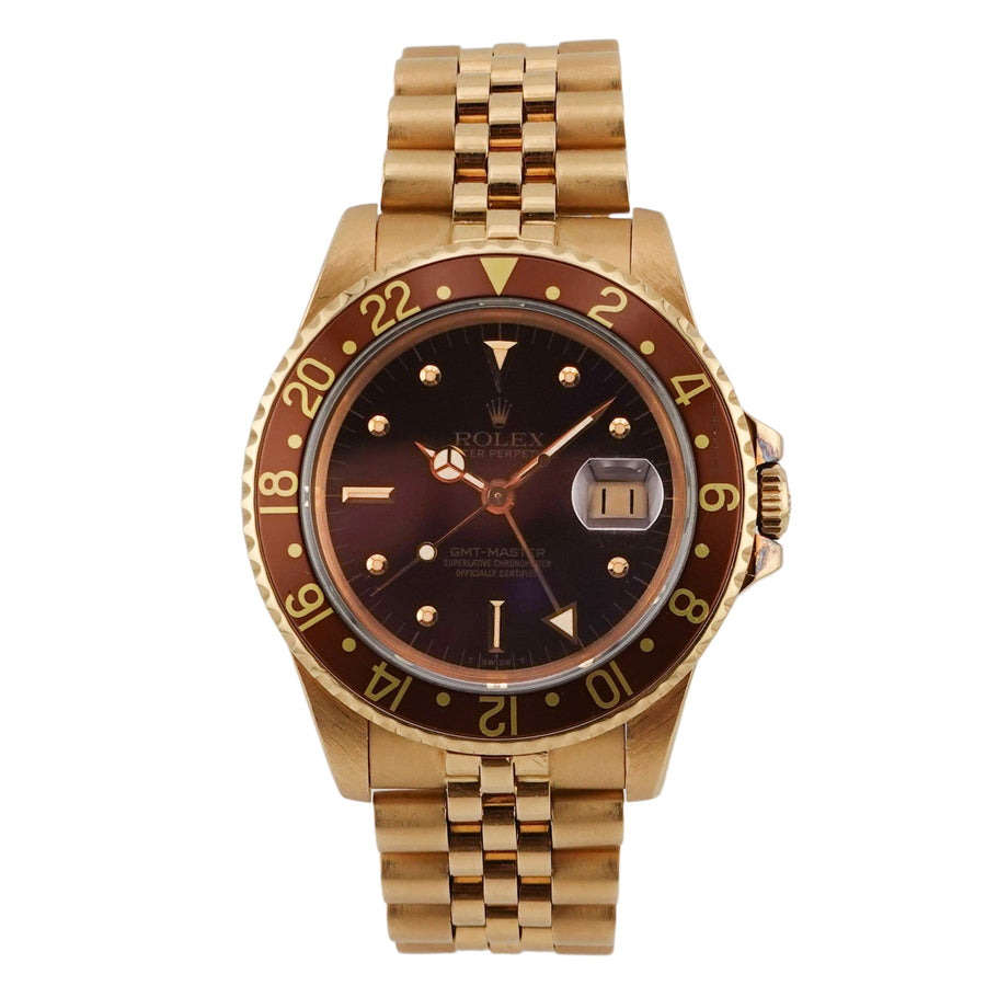 Rolex GMT-Master Gelbgold 16758