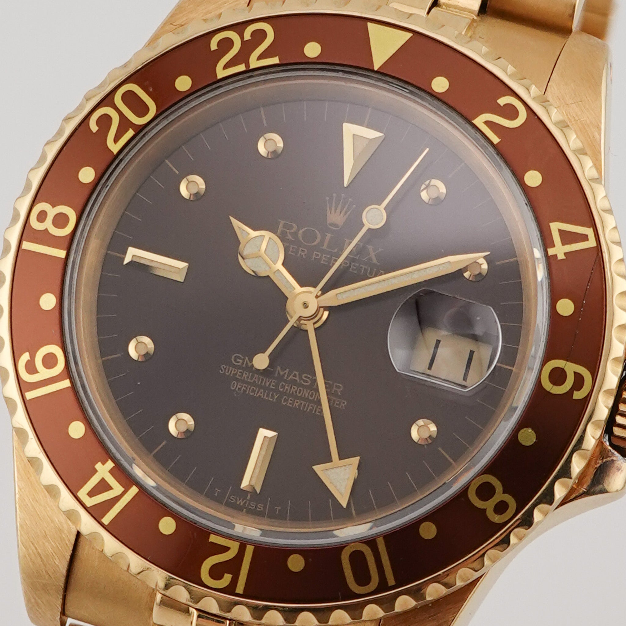 Rolex GMT-Master Gelbgold 16758