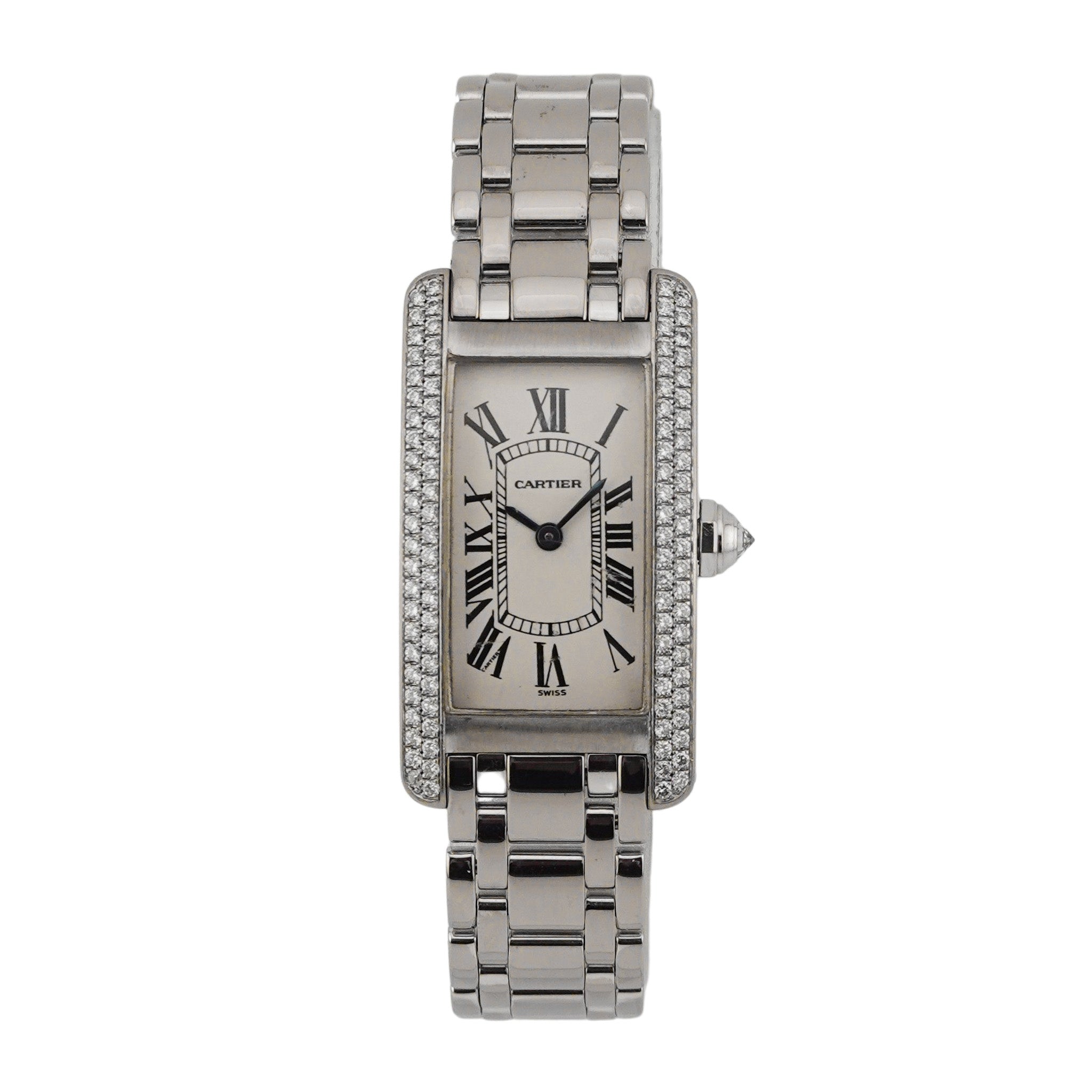 Cartier Tank Americaine Weißgold - 1713