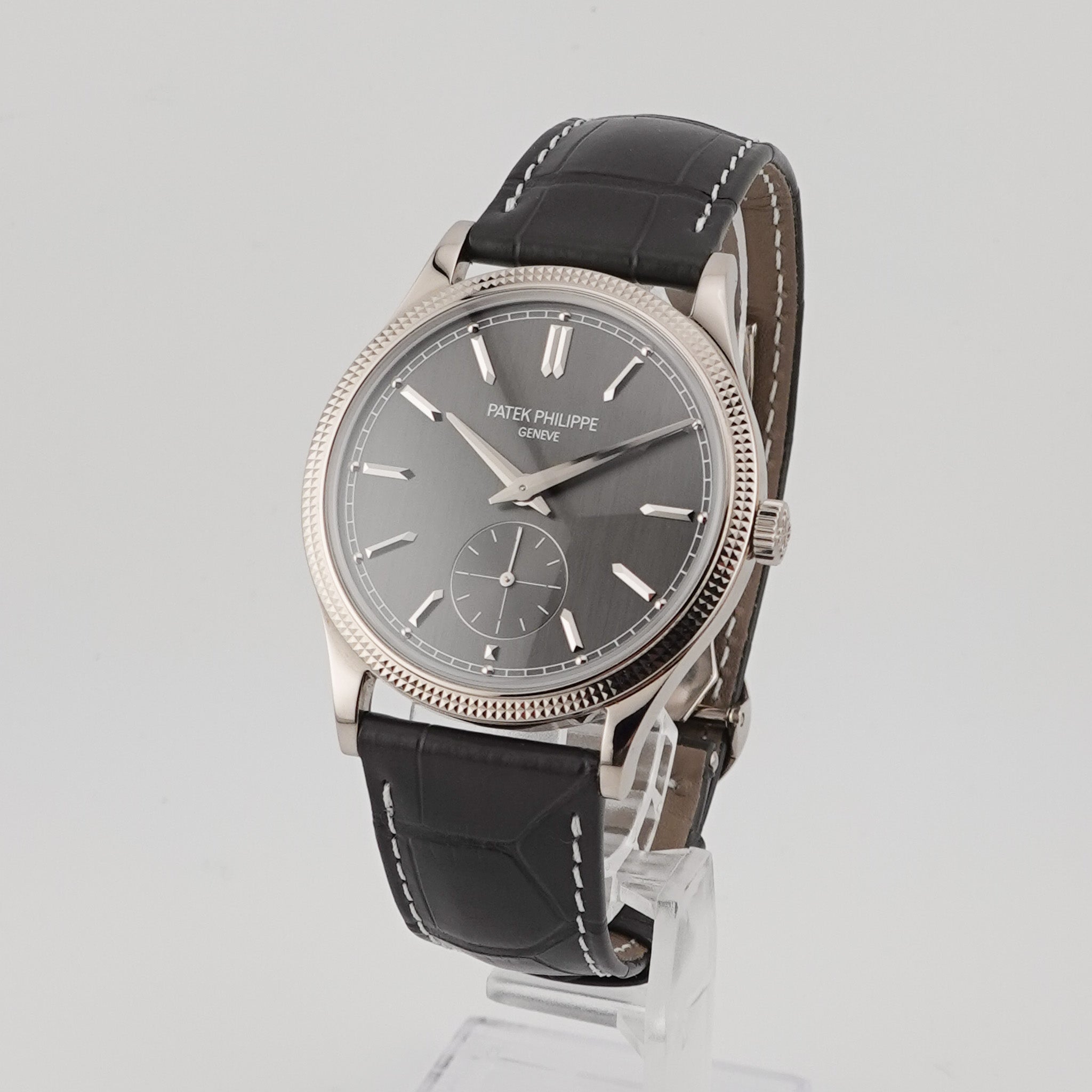 Patek Philippe Calatrava Weißgold 6119 - Mit Faltschließe - 2024