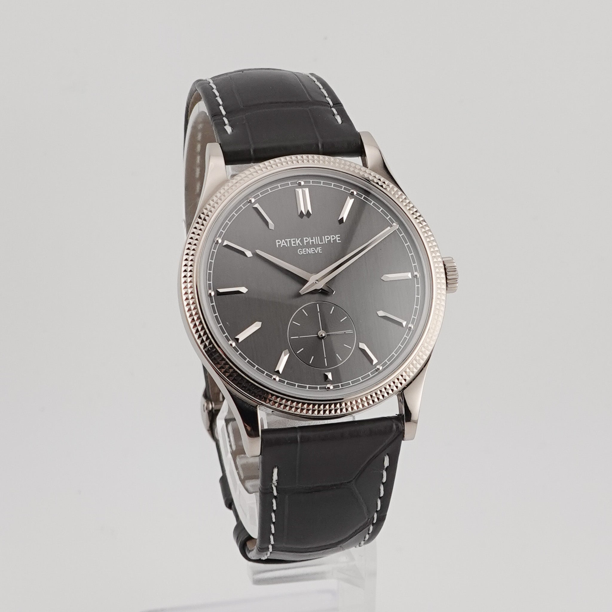 Patek Philippe Calatrava Weißgold 6119 - Mit Faltschließe - 2024