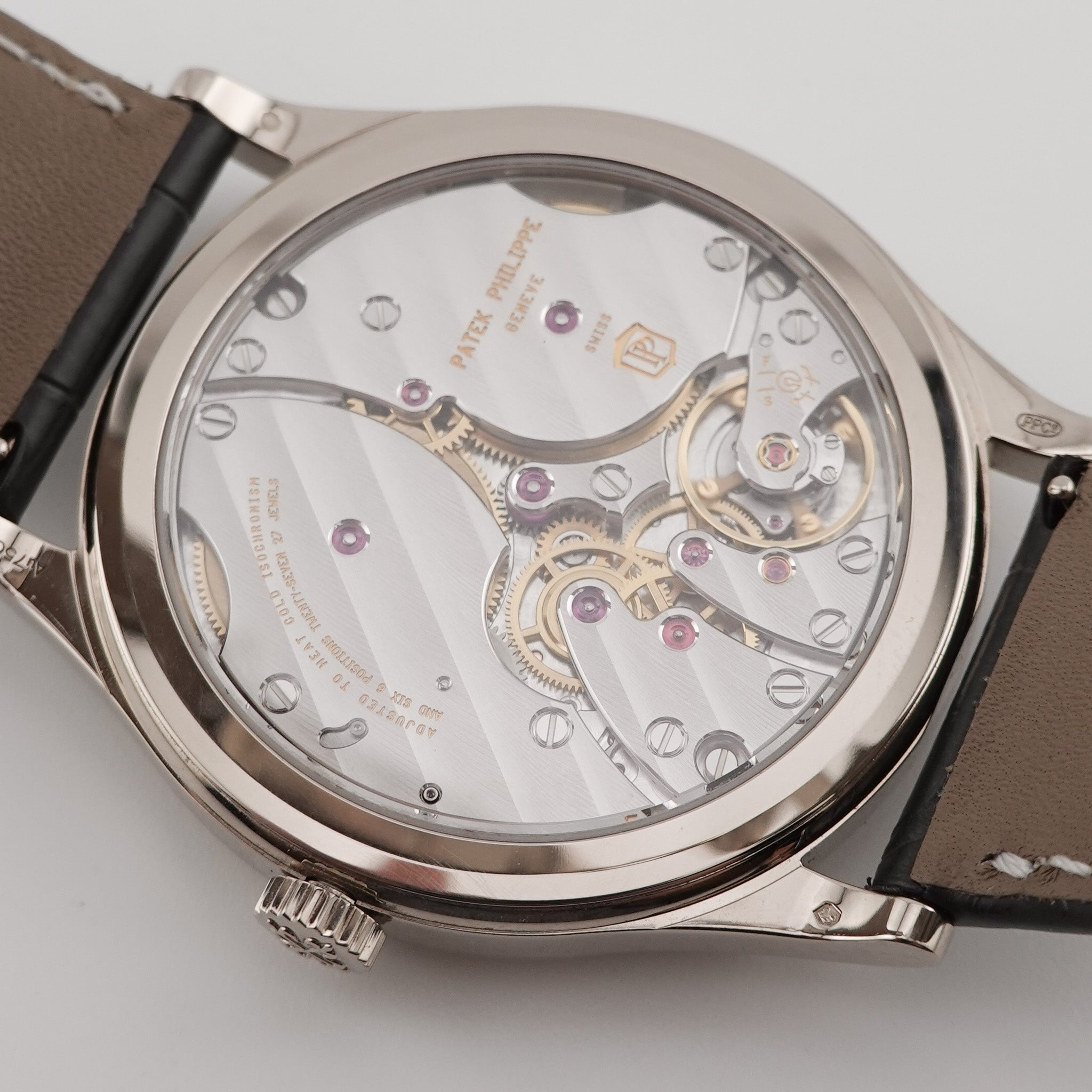 Patek Philippe Calatrava Weißgold 6119 - Mit Faltschließe - 2024