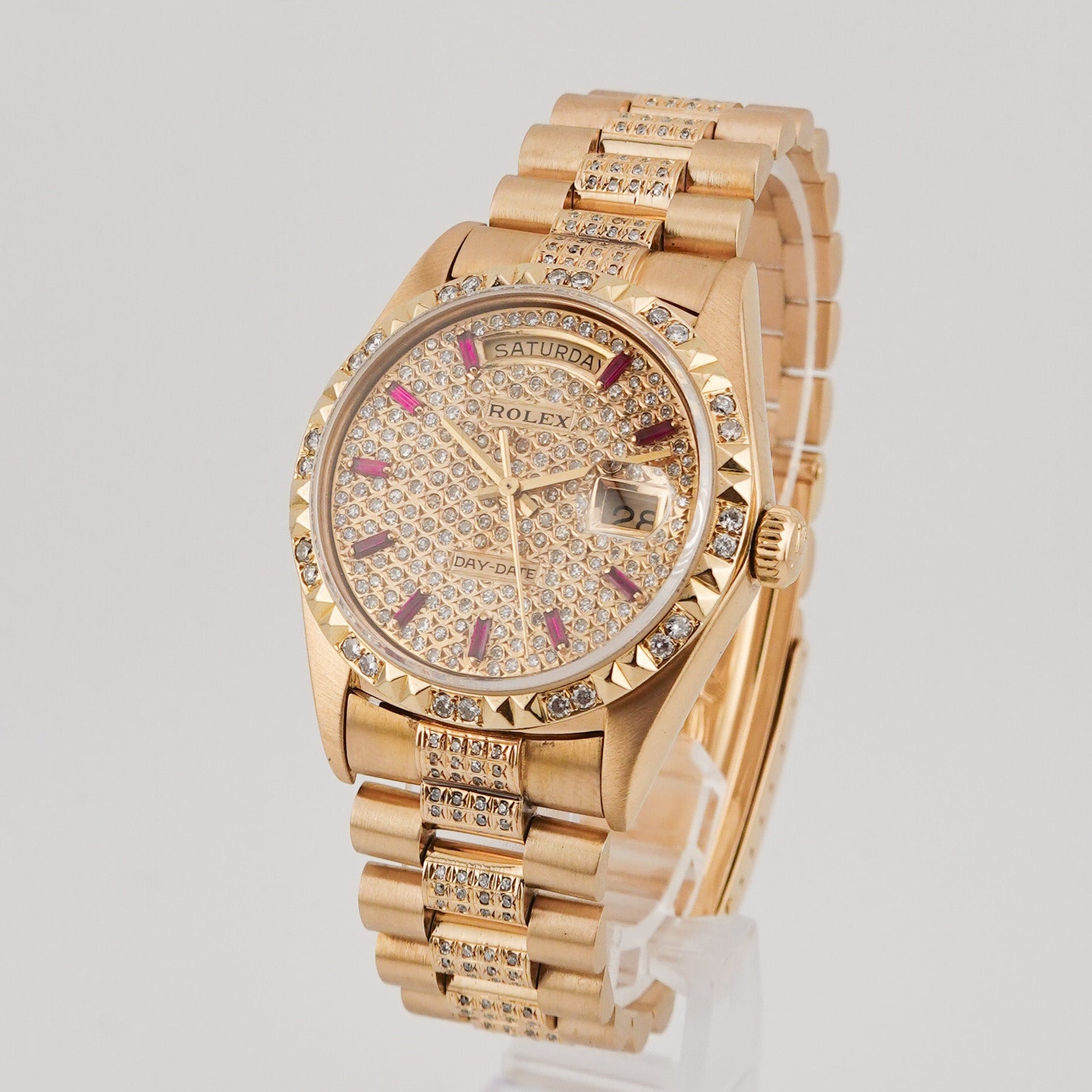 Rolex Day-Date 36 Gelbgold 1803 - 1970 - CUSTOM SETTING