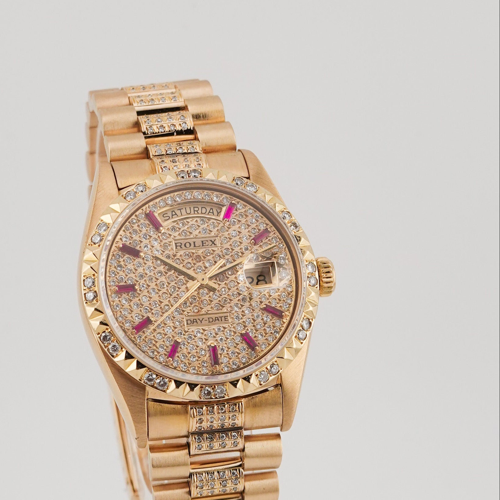 Rolex Day-Date 36 Gelbgold 1803 - 1970 - CUSTOM SETTING