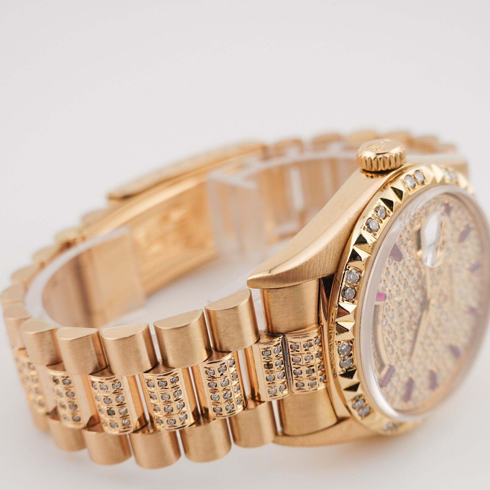 Rolex Day-Date 36 Gelbgold 1803 - 1970 - CUSTOM SETTING
