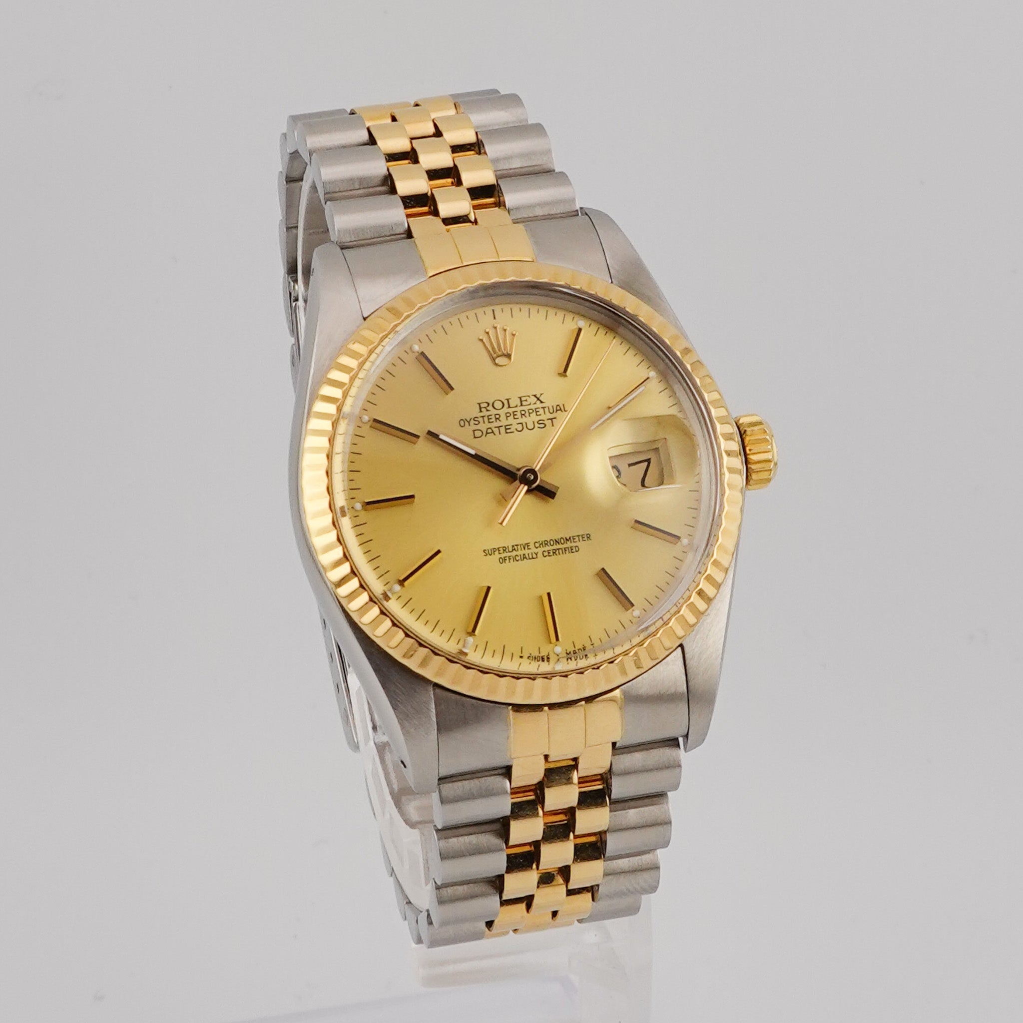 Rolex Datejust 36 Steel/Yellow Gold 16013 - 1978 