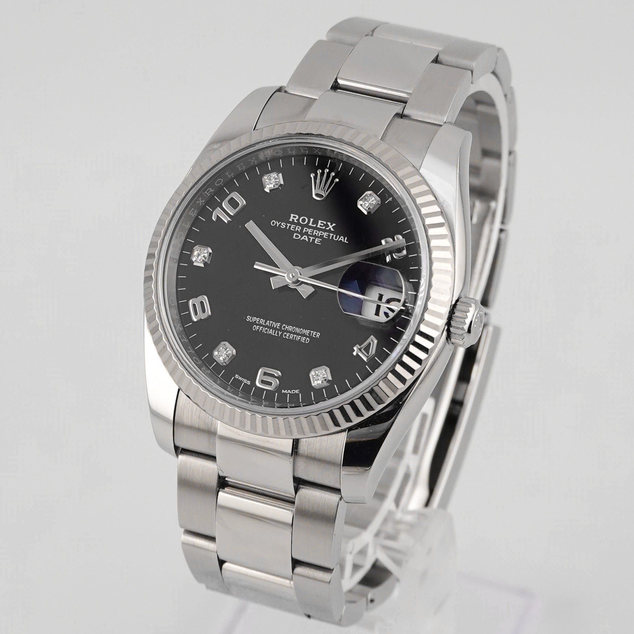 Rolex Oyster Perpetual Date 34 Stahl 115234 - 2021