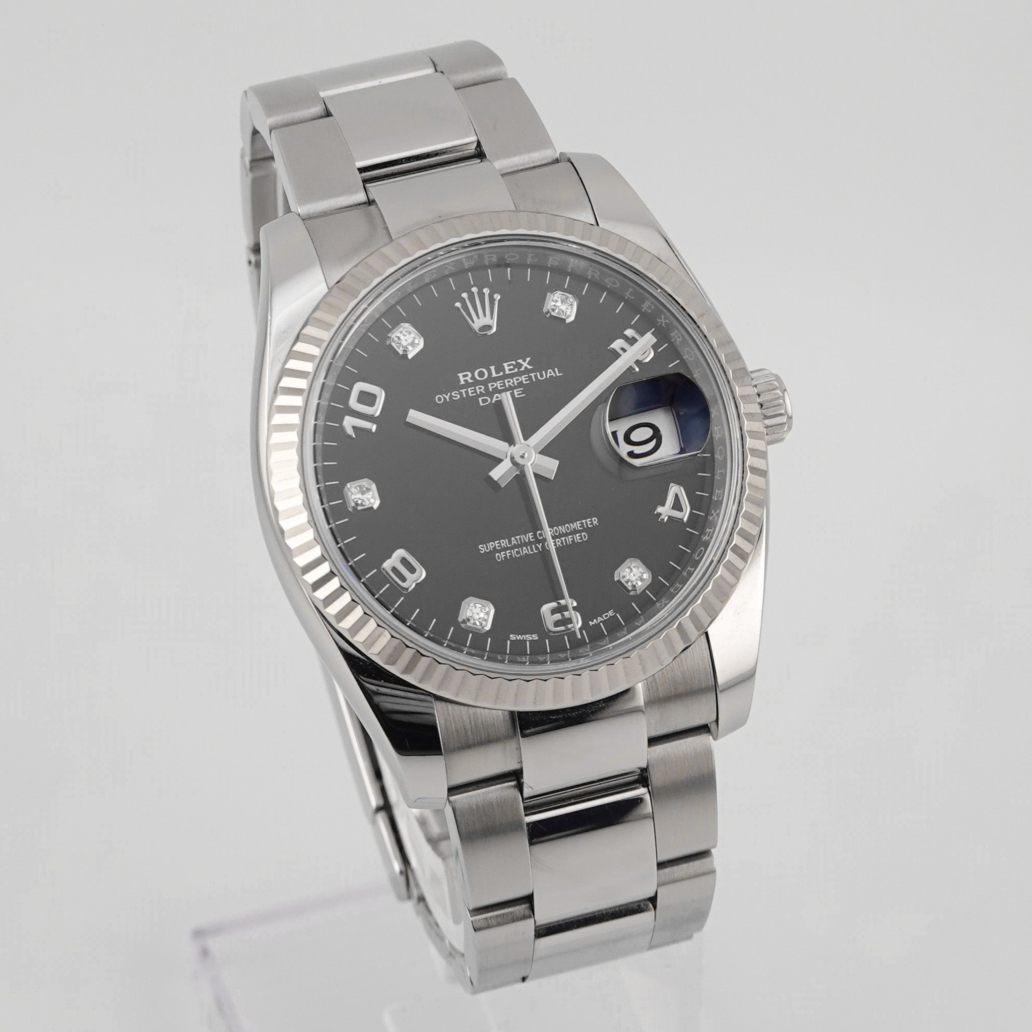 Rolex Oyster Perpetual Date 34 Stahl 115234 - 2021