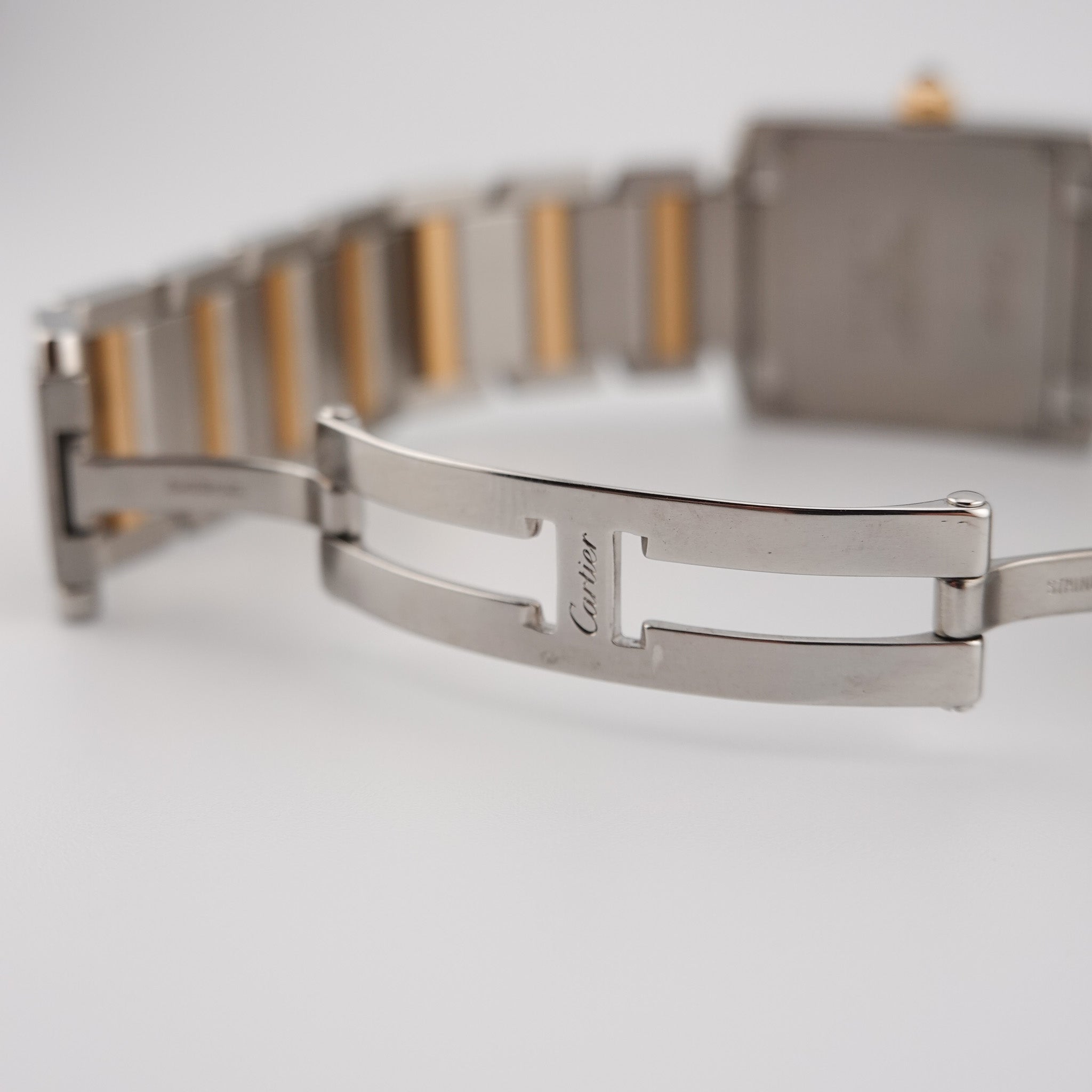 Cartier Tank Française Stahl/Gelbgold 2302 - 1994