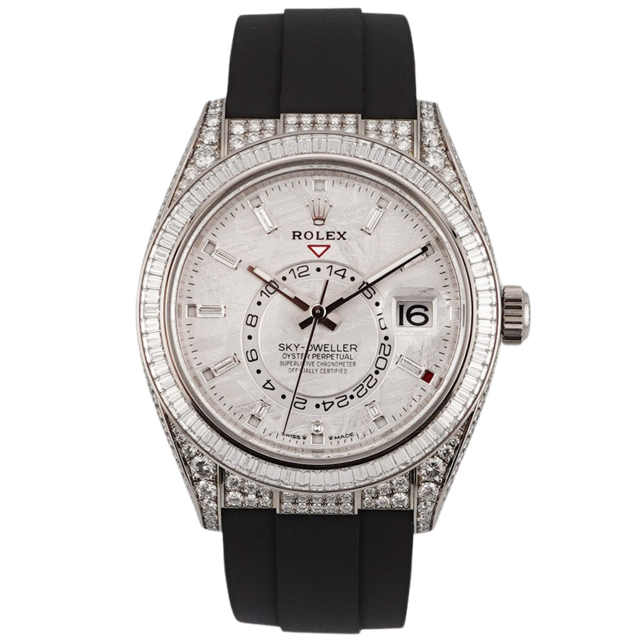 Rolex Sky-Dweller Meteorite Weißgold 336259TBR "Factory Iced Out" - 2024