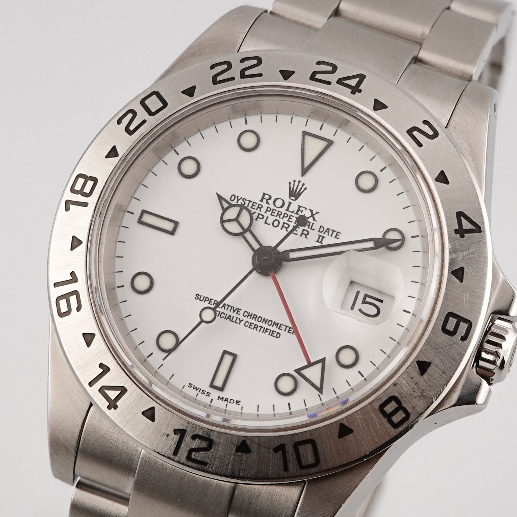 Rolex Explorer II Stahl 16570 - 2000