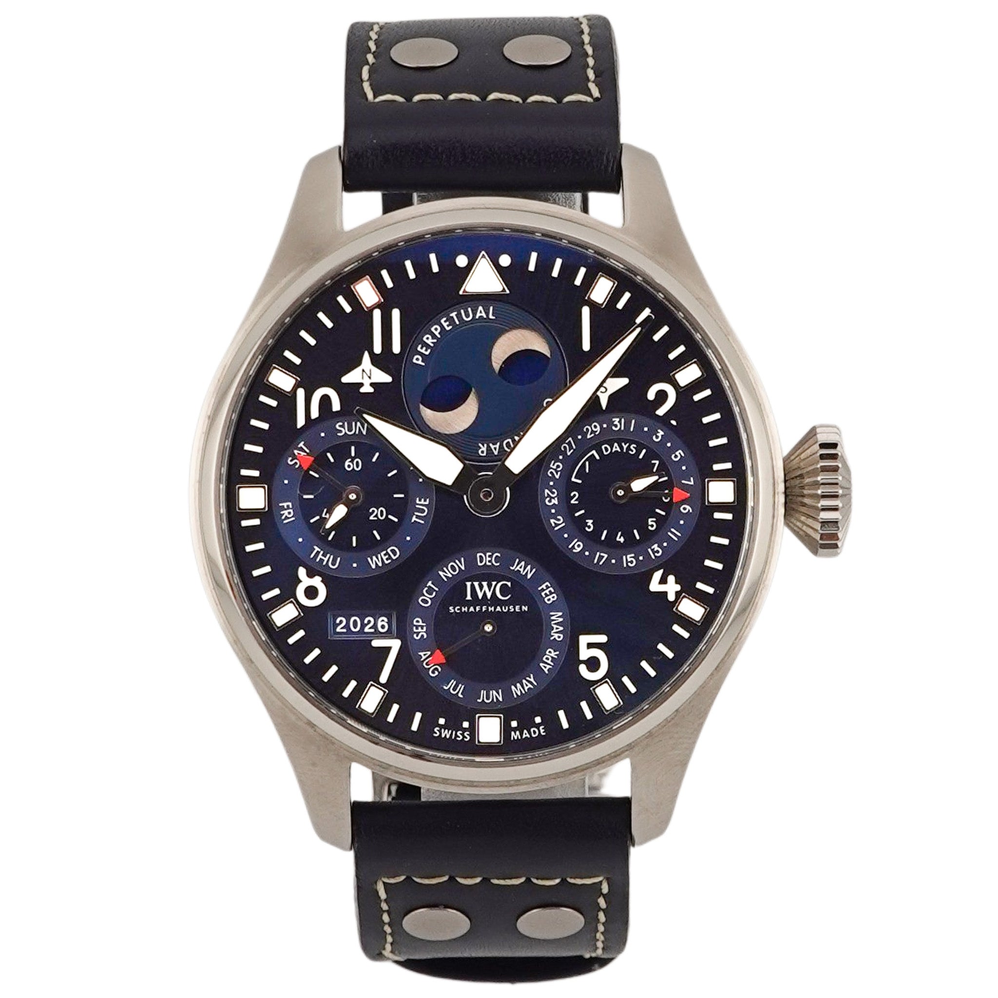 IWC Big Pilot Perpetual Calendar Stahl 503605 - 2022