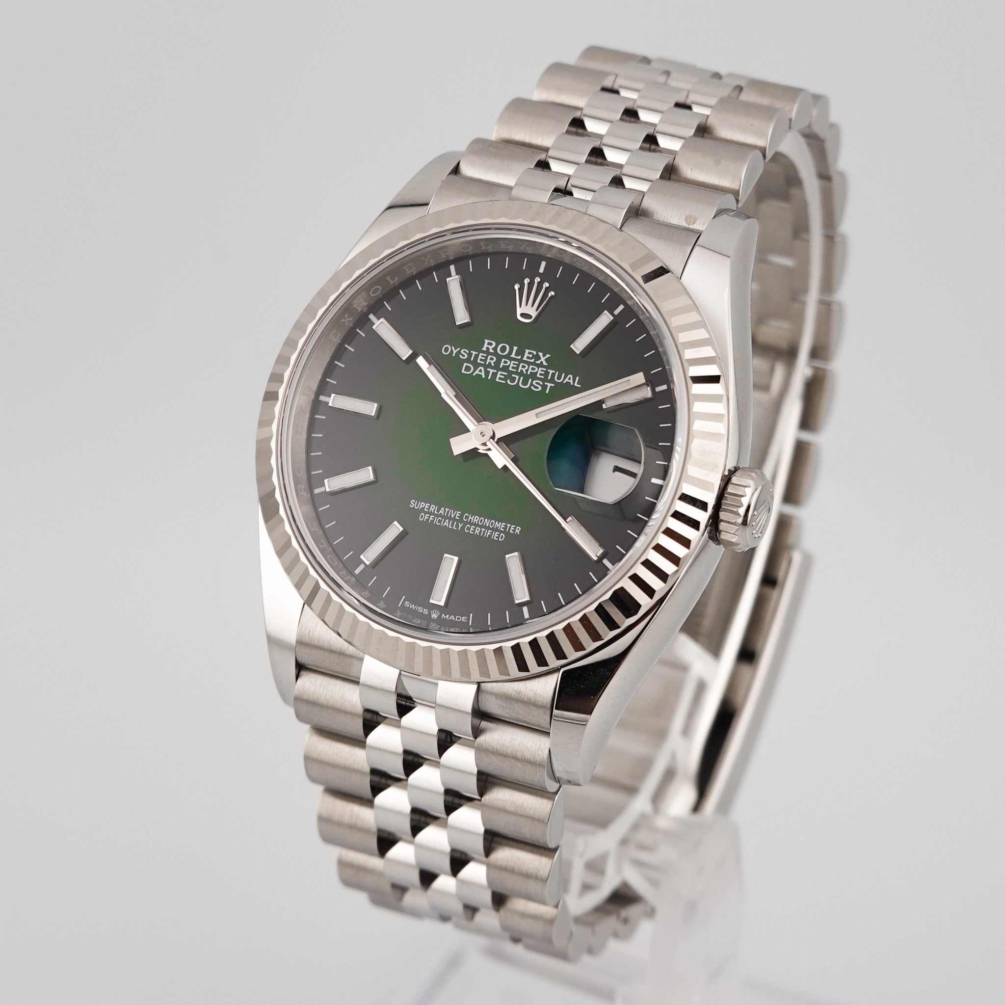 Rolex Datejust 36 Hombre Green Stahl 126234 - New Model 2026
