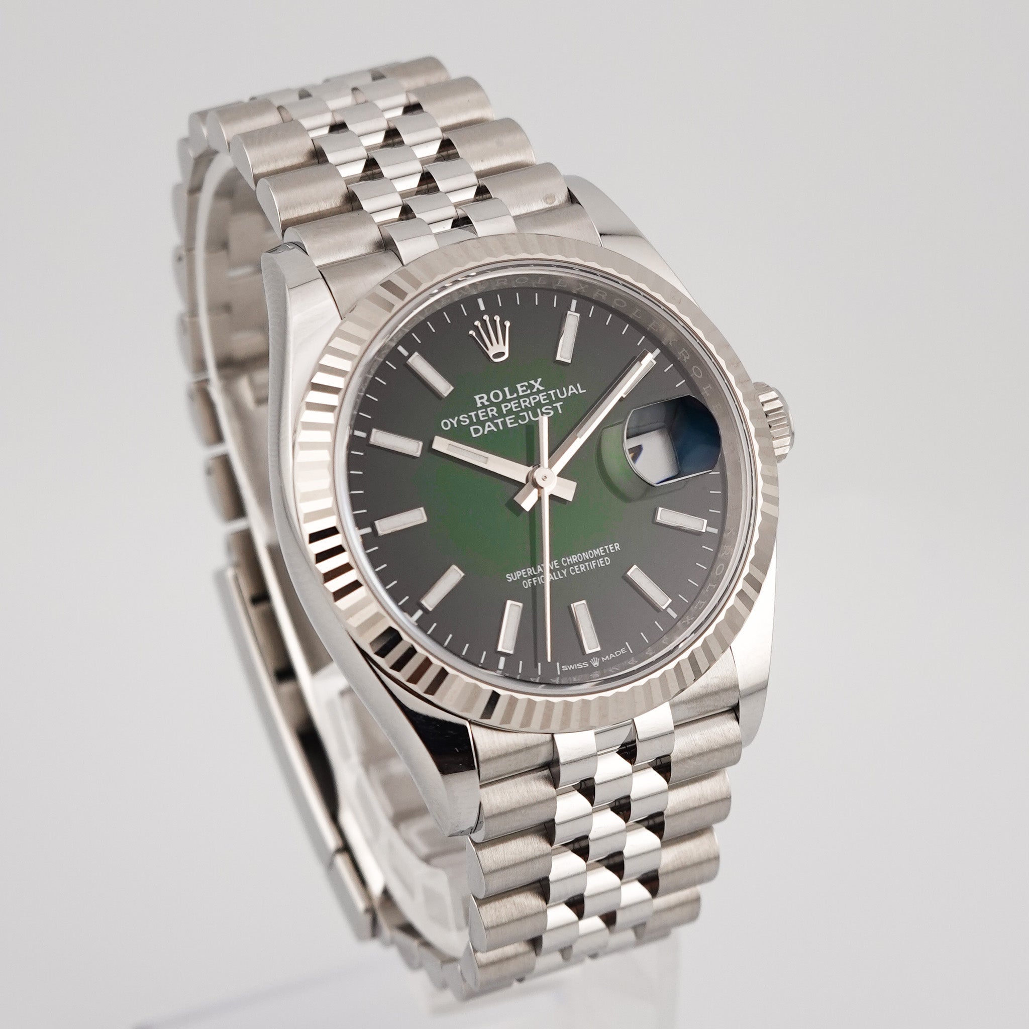 Rolex Datejust 36 Hombre Green Stahl 126234 - New Model 2026
