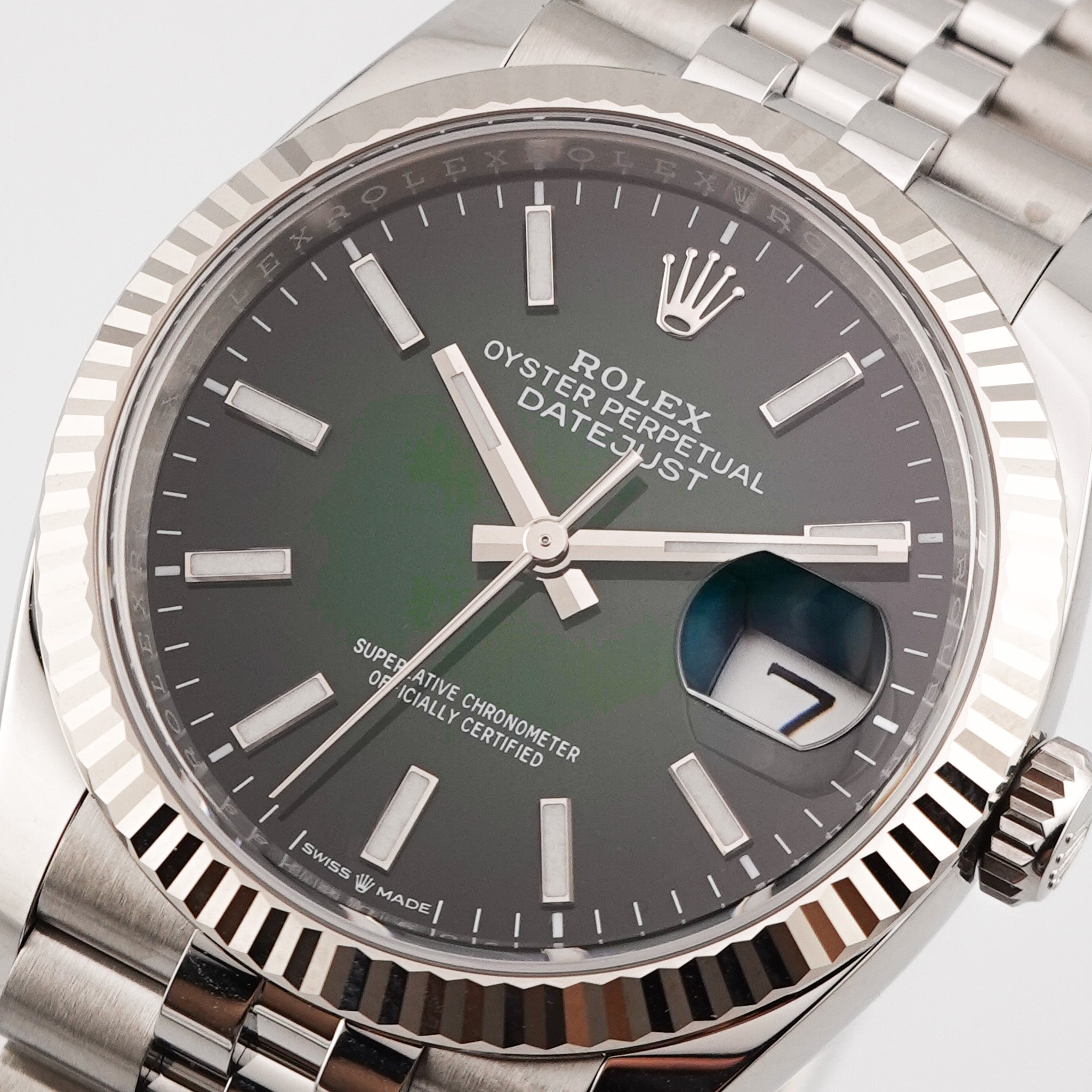 Rolex Datejust 36 Hombre Green Stahl 126234 - New Model 2026
