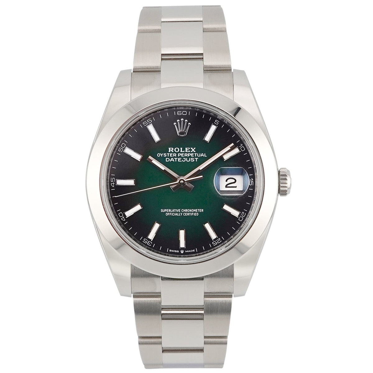 Rolex Datejust 41 Stahl 126300 - 2026 Ombre