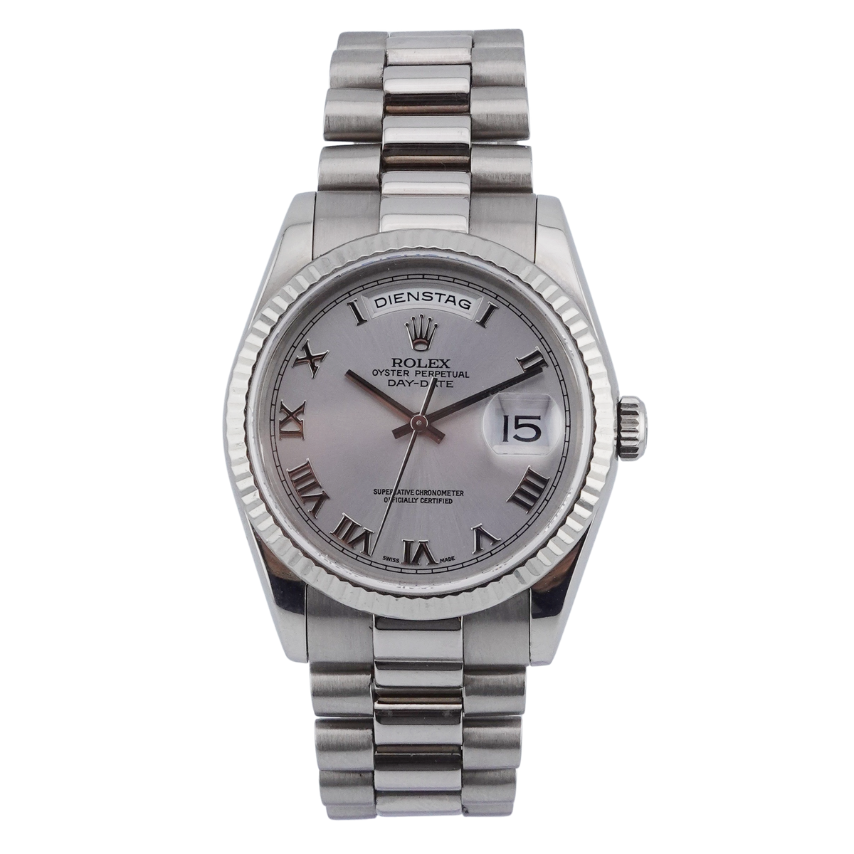 Rolex Day Date 36 Weißgold 118239 - 2000