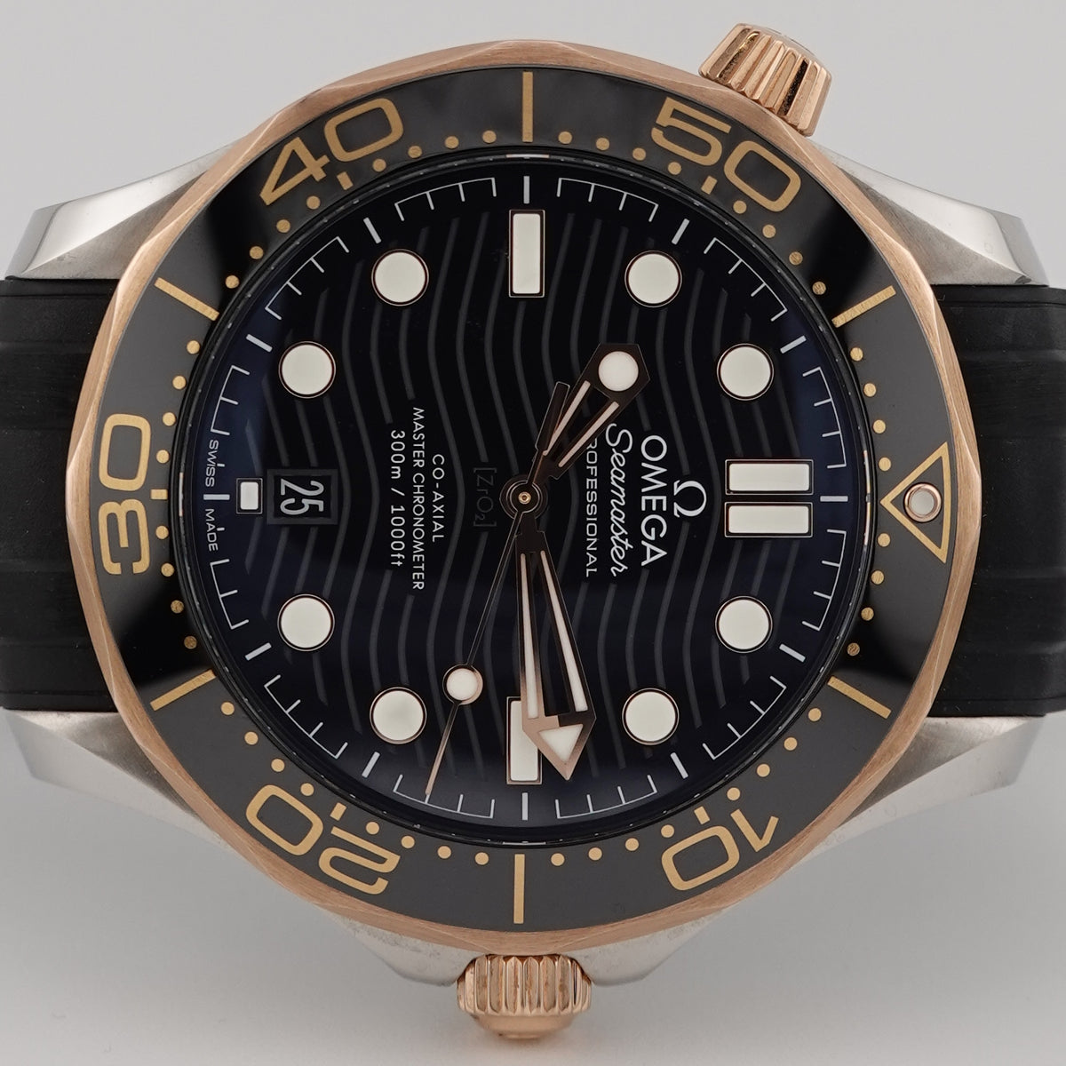 Omega Seamaster Diver 300 Stahl/Roségold 210.22.42.20.01.002 - 2020