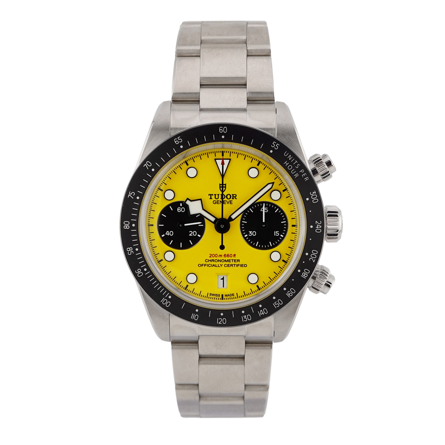 Tudor Black Bay Chrono 39 Stahl  79310N "Bumblebee Yellow" - 2026