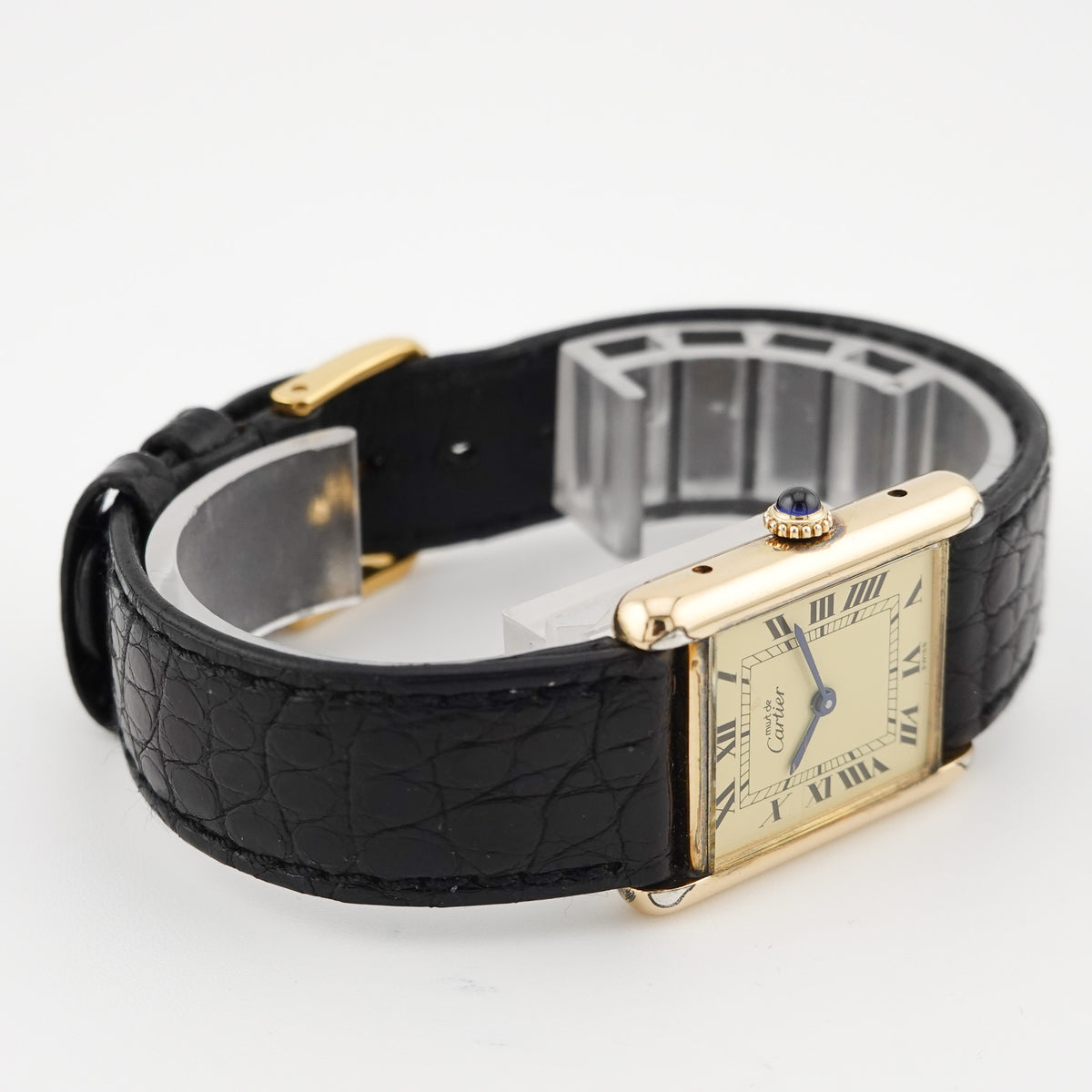 Cartier Tank Handaufzug  "vergoldet"