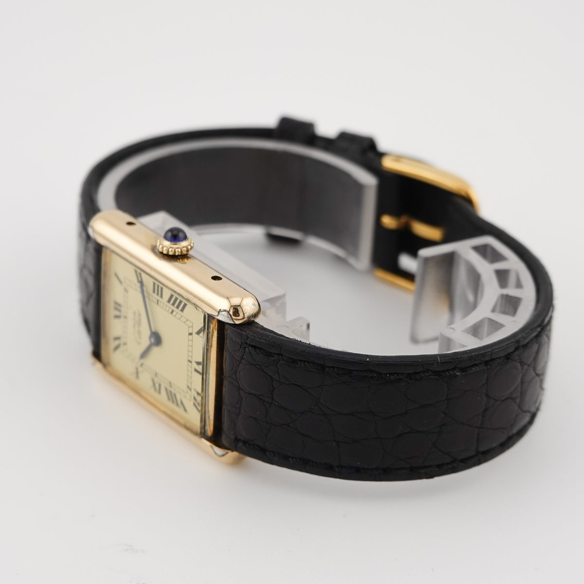Cartier Tank Handaufzug  "vergoldet"