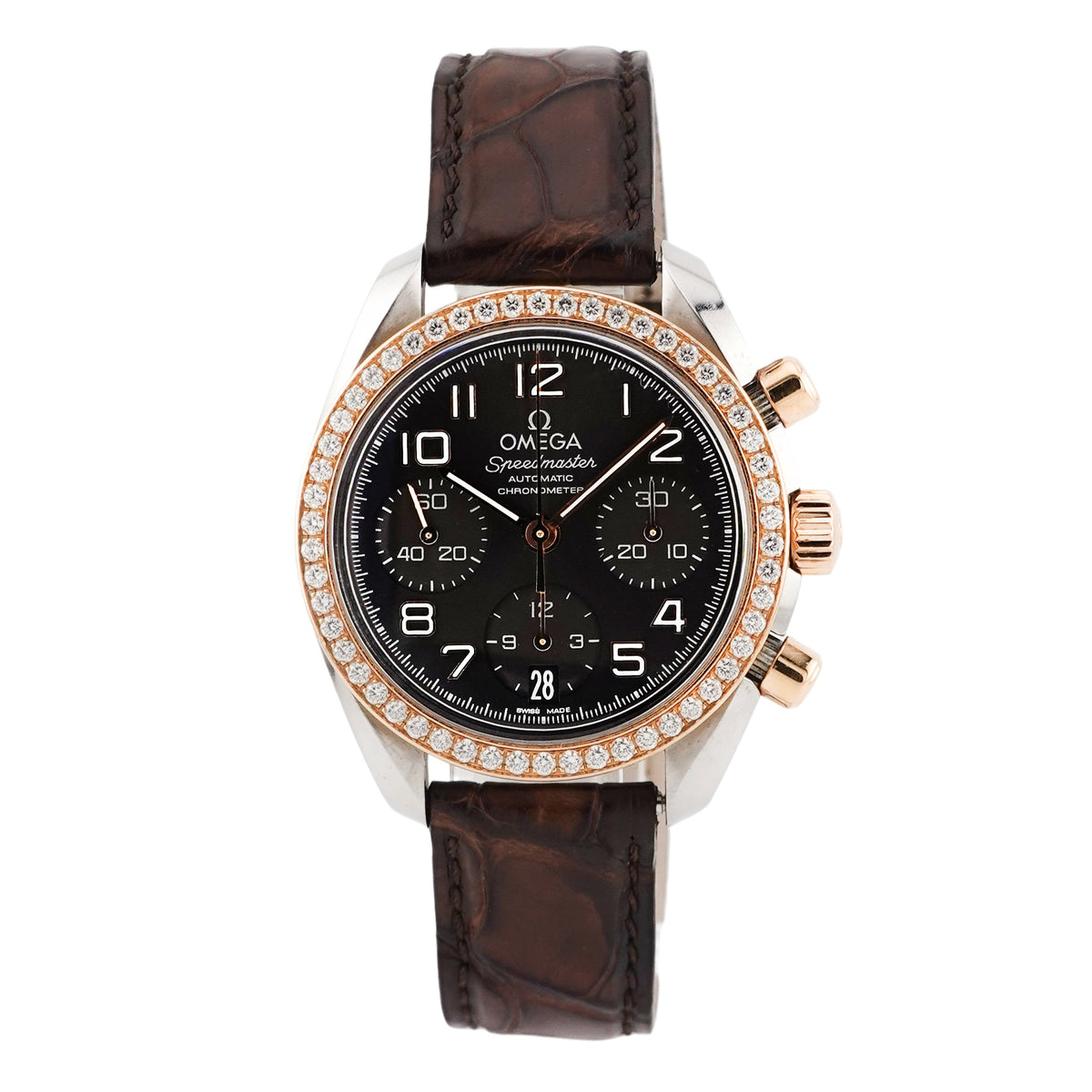 Omega Speedmaster Stahl / Rosé 324.28.38.40.06.001 Factory Setting