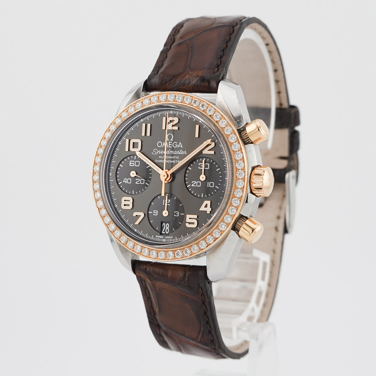 Omega Speedmaster Stahl / Rosé 324.28.38.40.06.001 Factory Setting